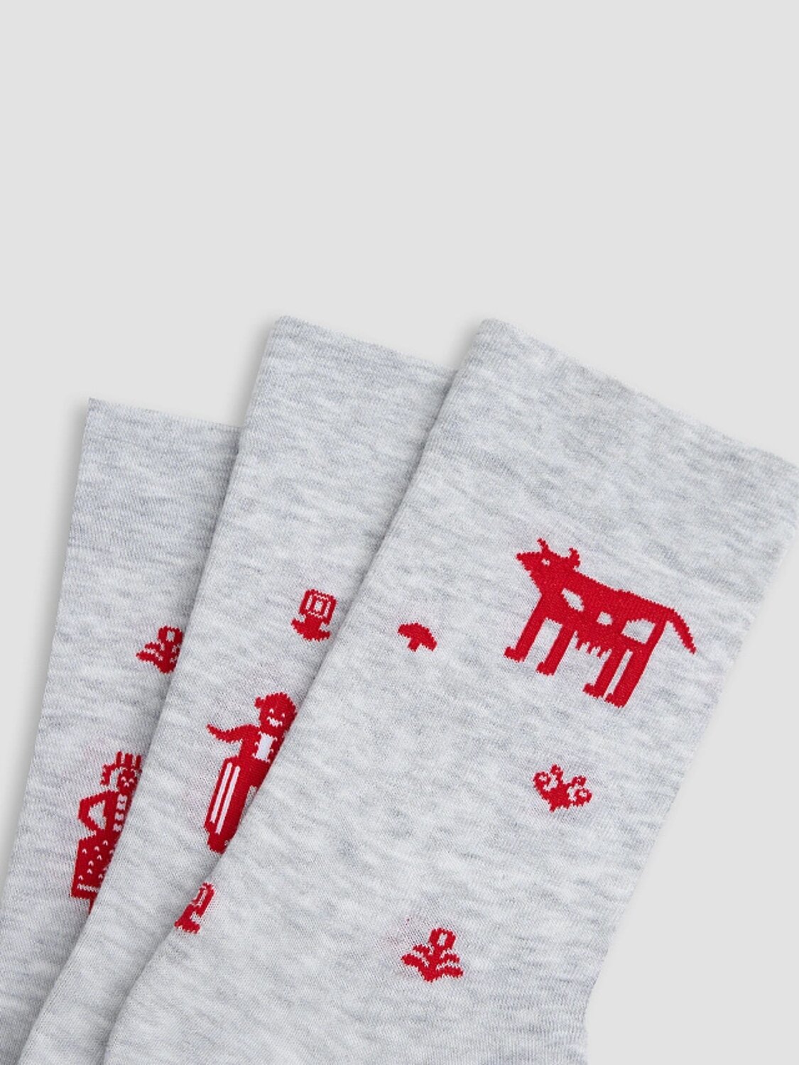 MARK FORMELLE Женские носки 591414 561UA-3568 св.серый меланж