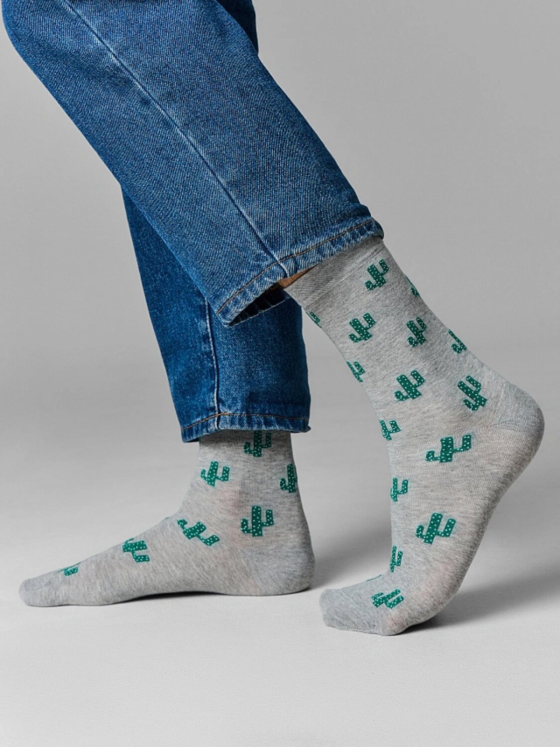 MARK FORMELLE Мужские носки 591423 017K-3467 серый меланж