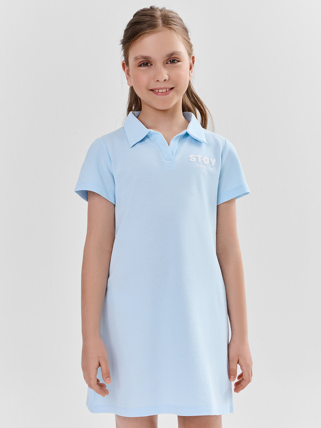 MARK FORMELLE Платье 591429 157815 голубое небо +печать