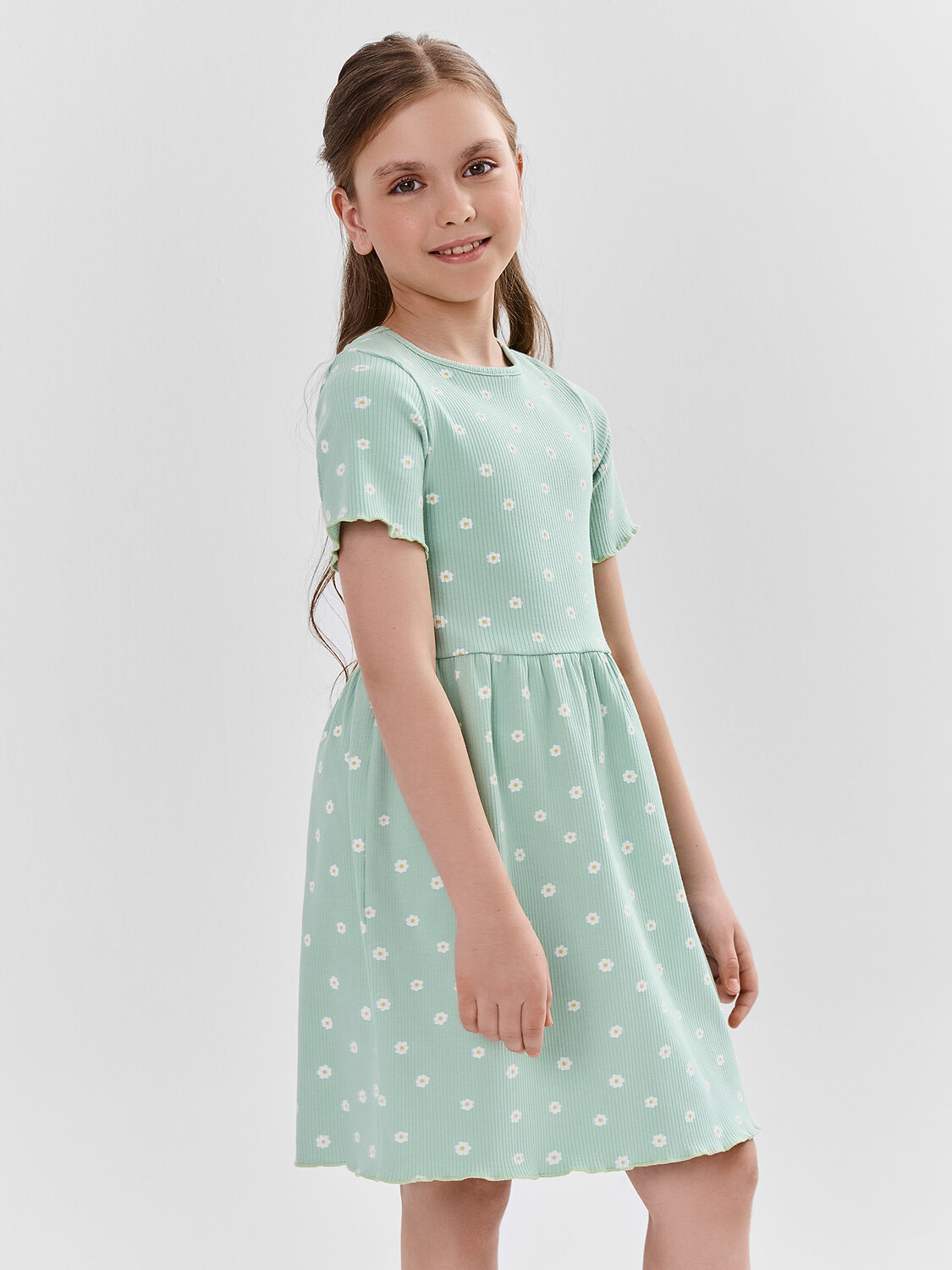 MARK FORMELLE Платье 591431 157864 цветочки на мятном