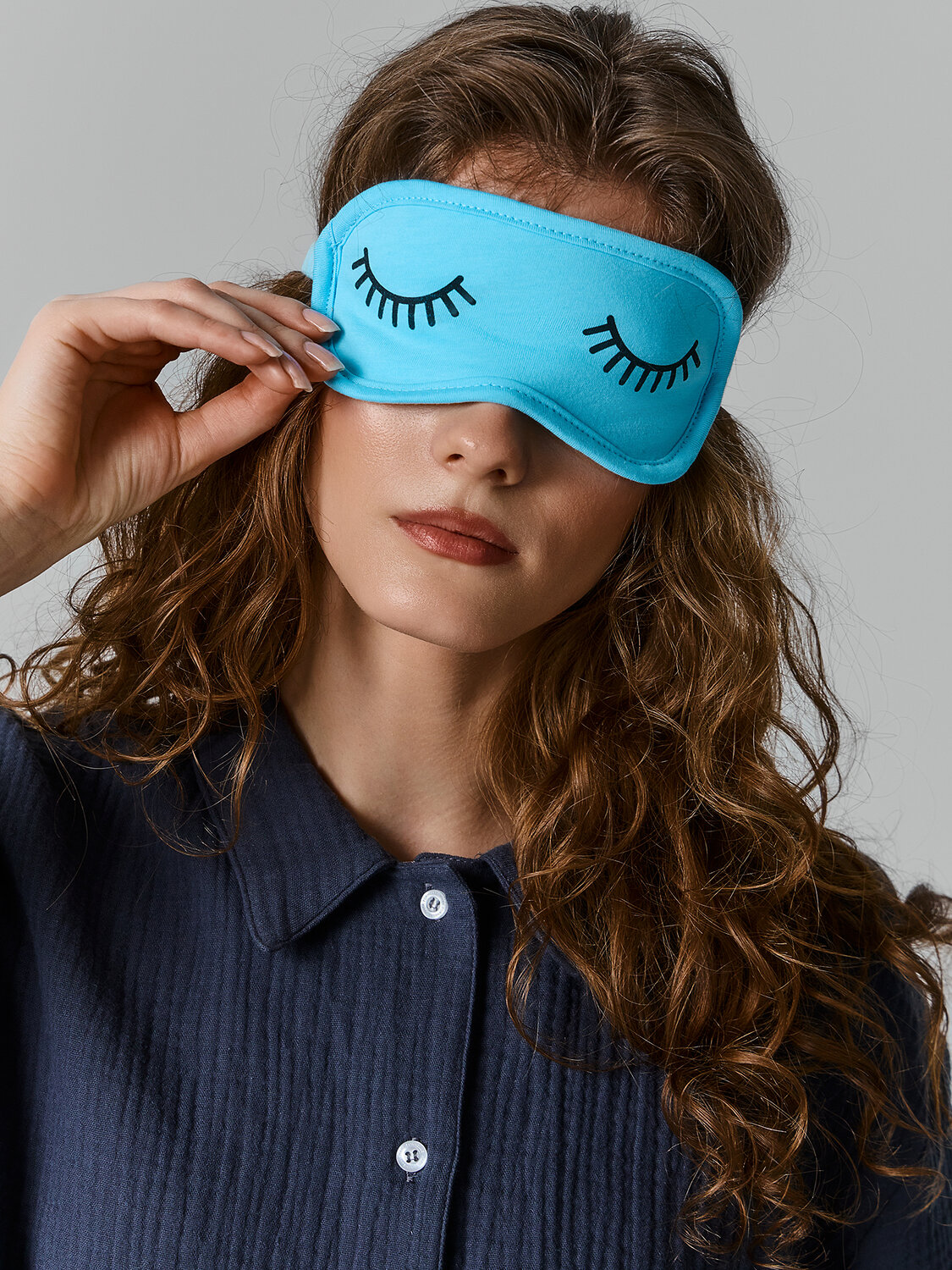 MARK FORMELLE Маска для сна 591434 212039 небесный +печать