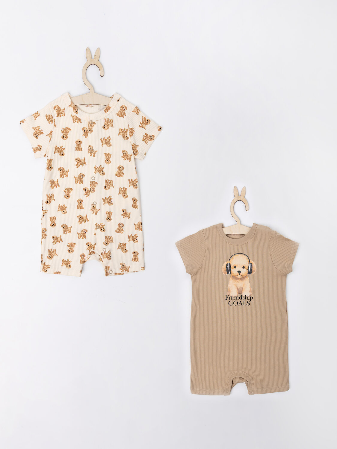 MARK FORMELLE Полукомбинезон 591447 13024-2 ирландский крем +собачки на молочном