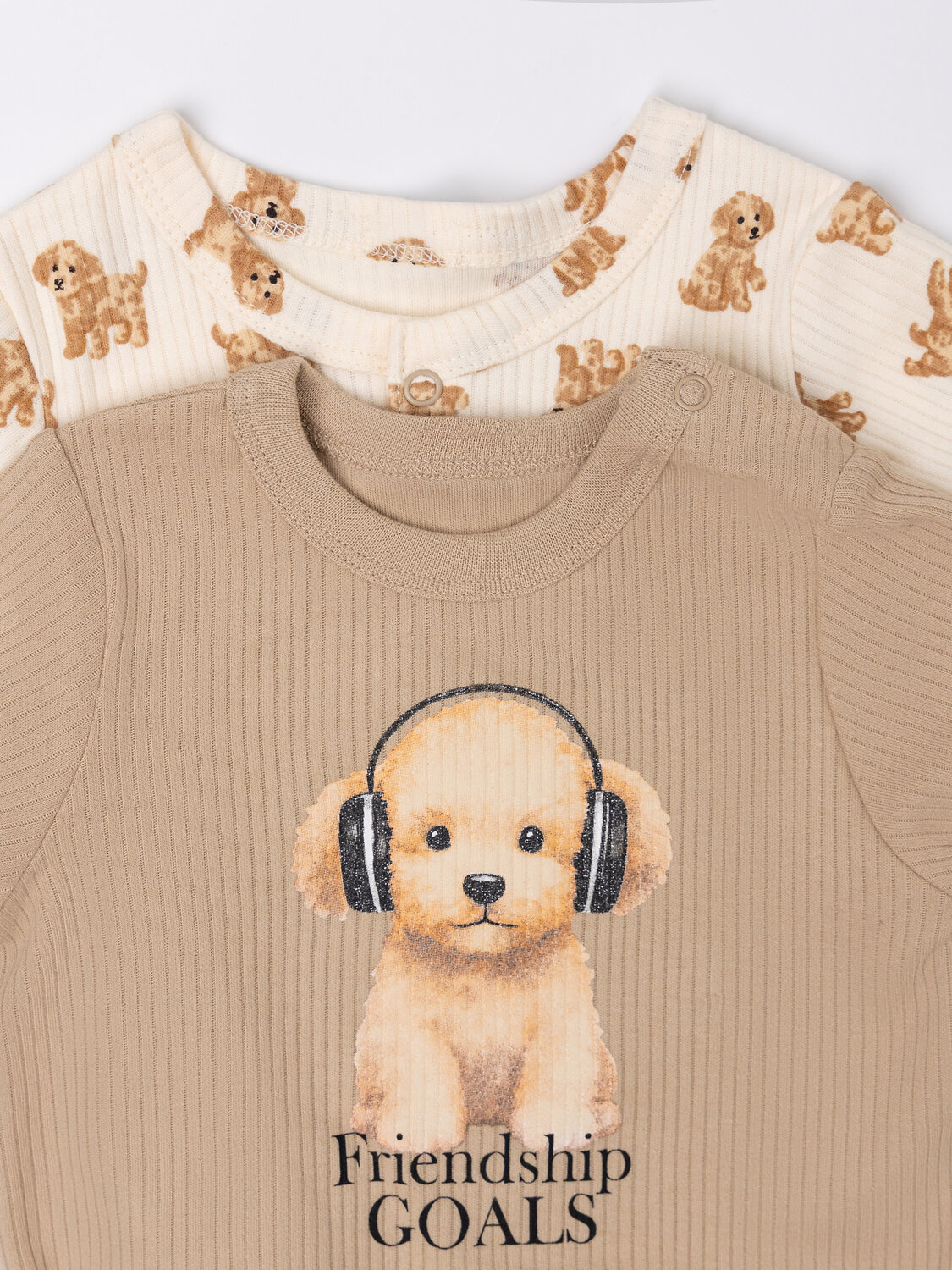 MARK FORMELLE Полукомбинезон 591447 13024-2 ирландский крем +собачки на молочном