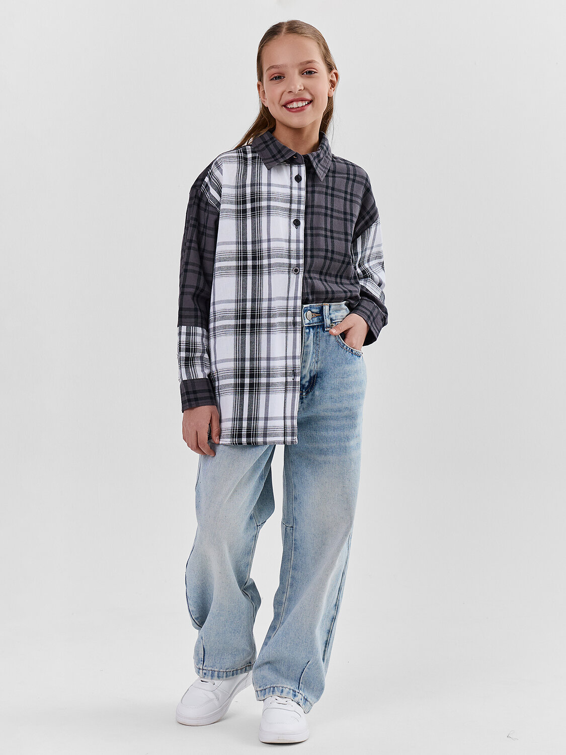 MARK FORMELLE Рубашка 591450 127998 черная клетка