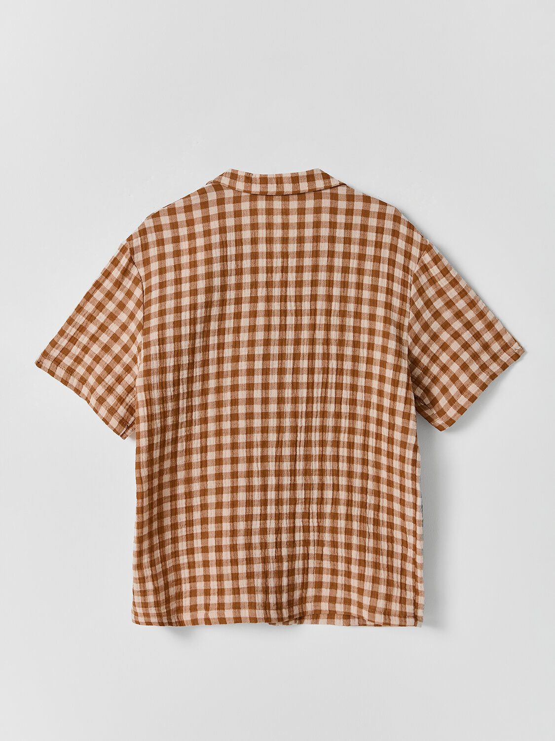 MARK FORMELLE Рубашка 591451 113467 коричневая клетка виши