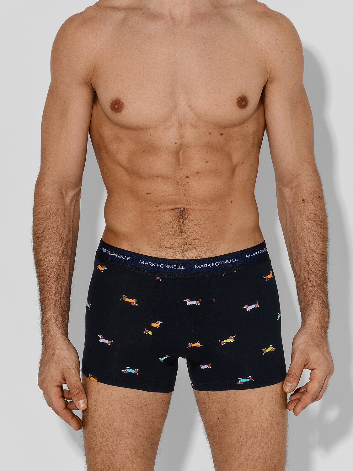 MARK FORMELLE Трусы 591544 411228-2 таксы на черном +затмение