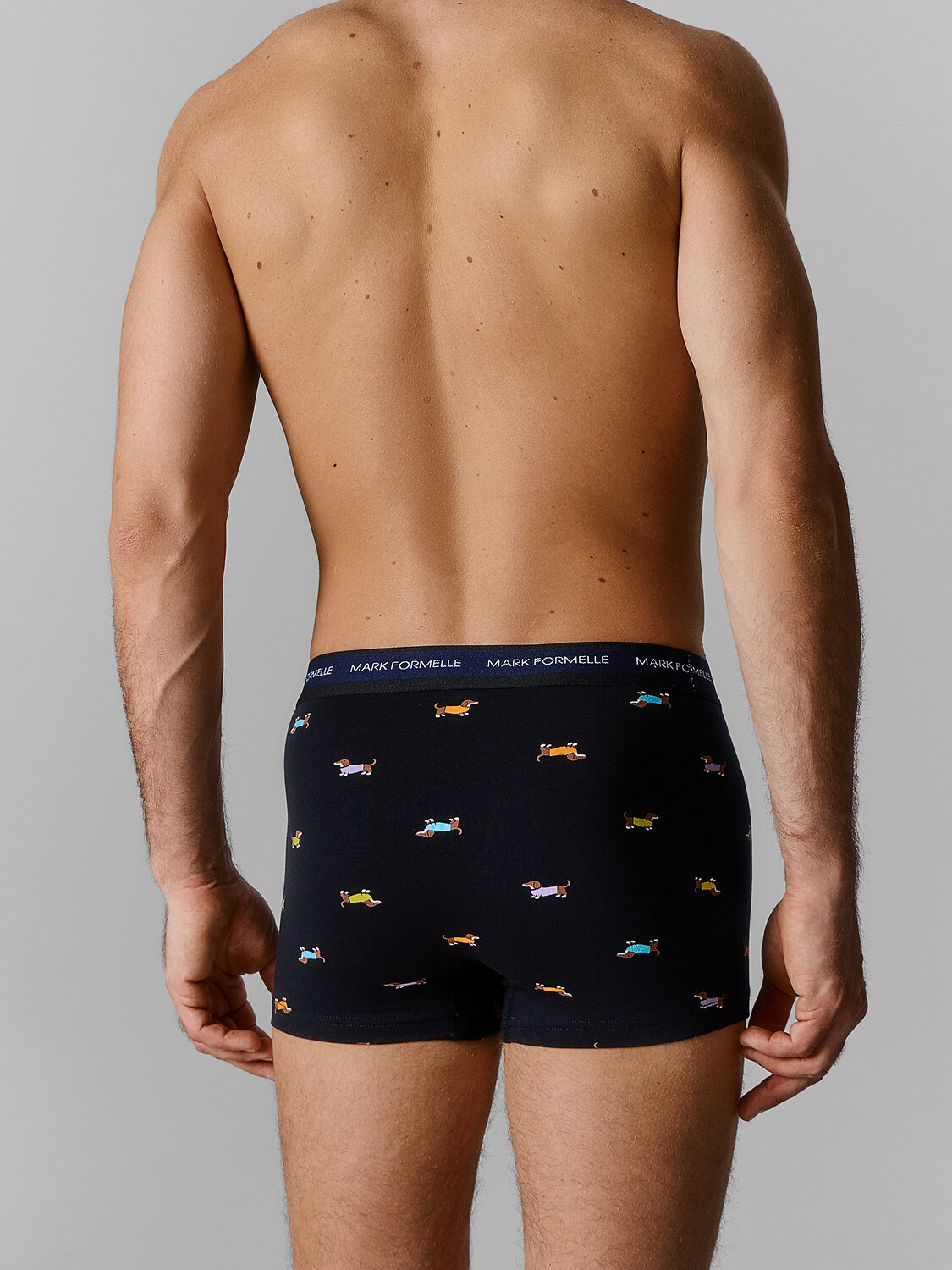 MARK FORMELLE Трусы 591544 411228-2 таксы на черном +затмение