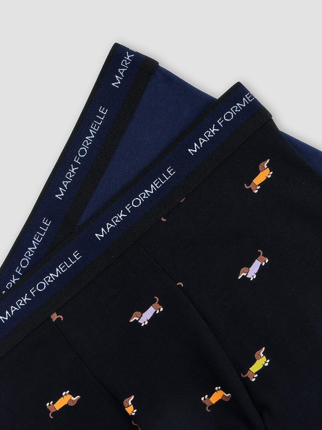 MARK FORMELLE Трусы 591544 411228-2 таксы на черном +затмение