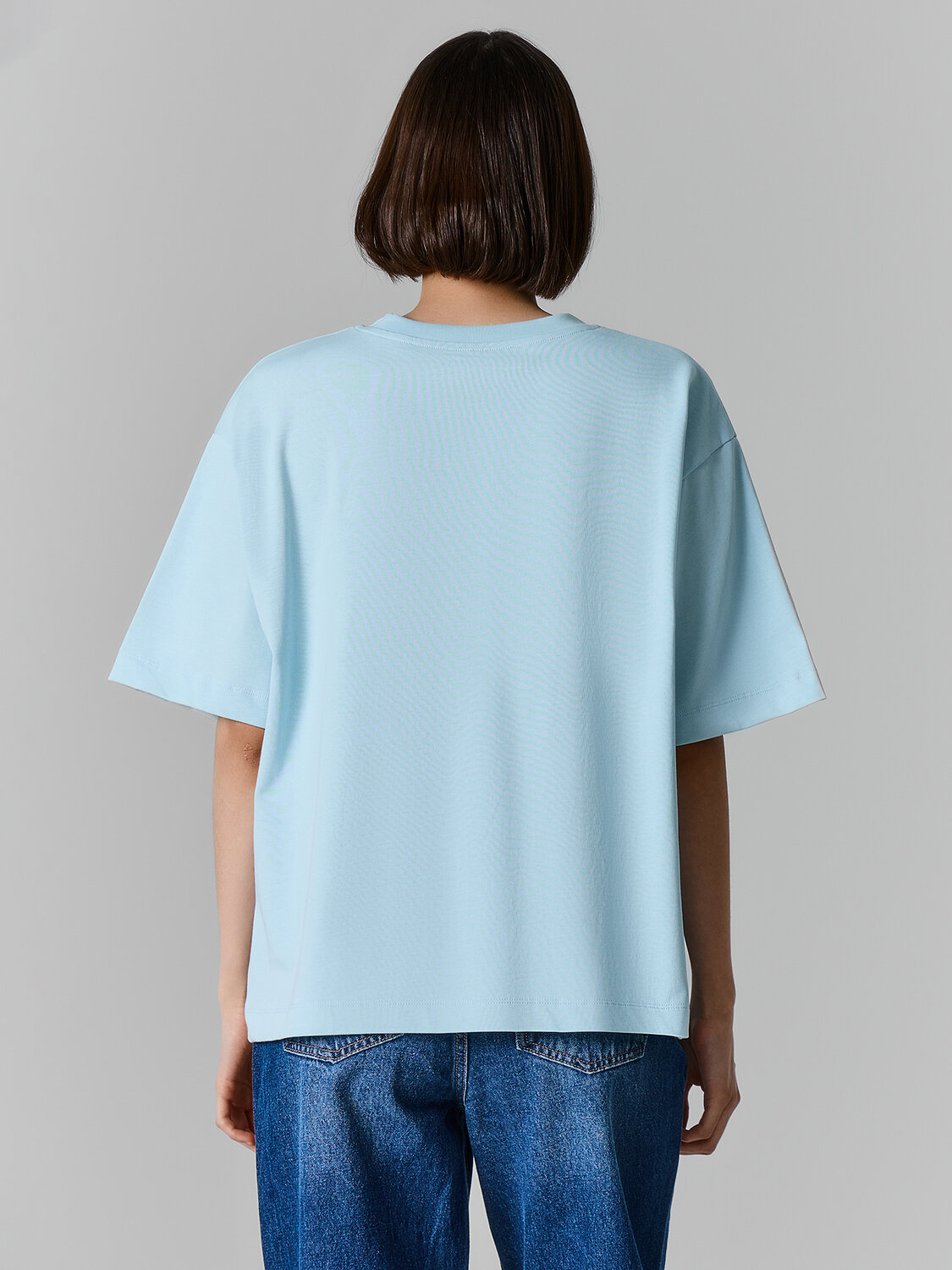 MARK FORMELLE Футболка 591569 112950 голубая дымка +печать