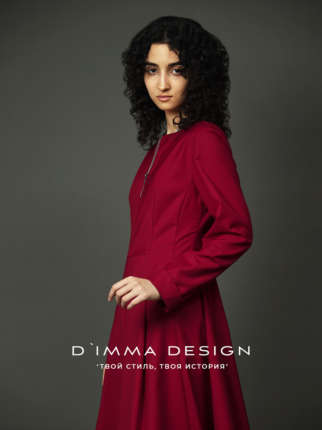 DIMMA Платье 591197 2682 Темно-красный