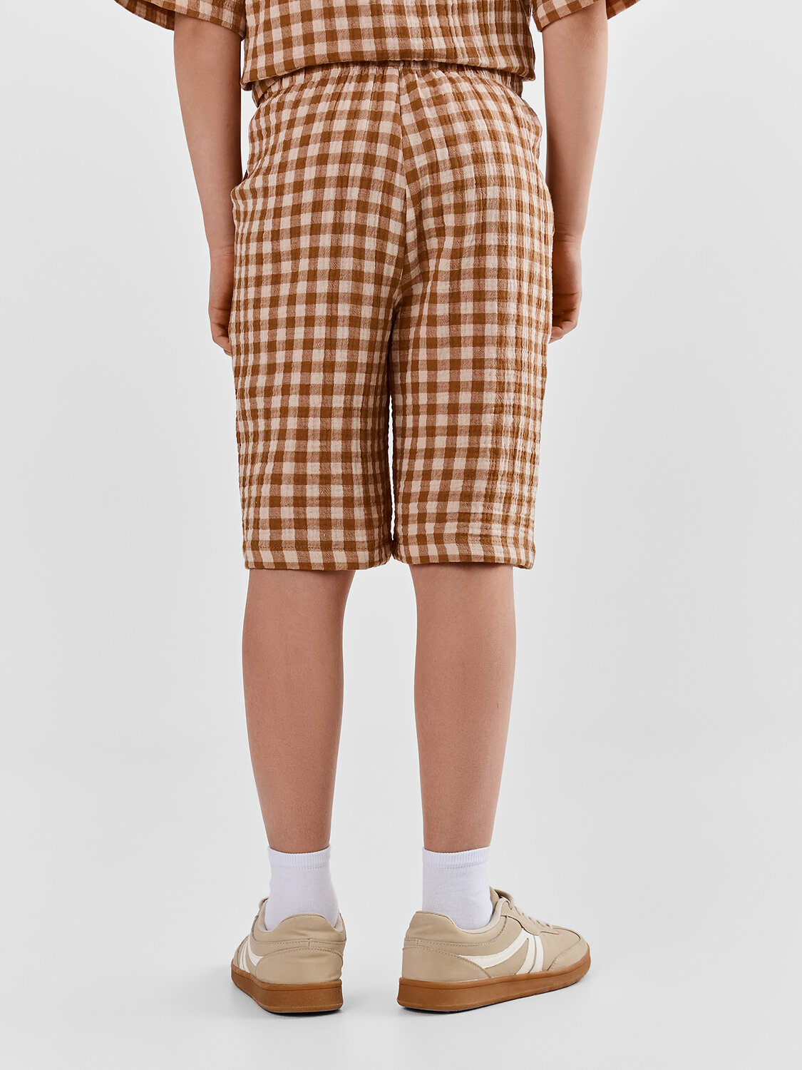 MARK FORMELLE Шорты 591587 133360 коричневая клетка виши
