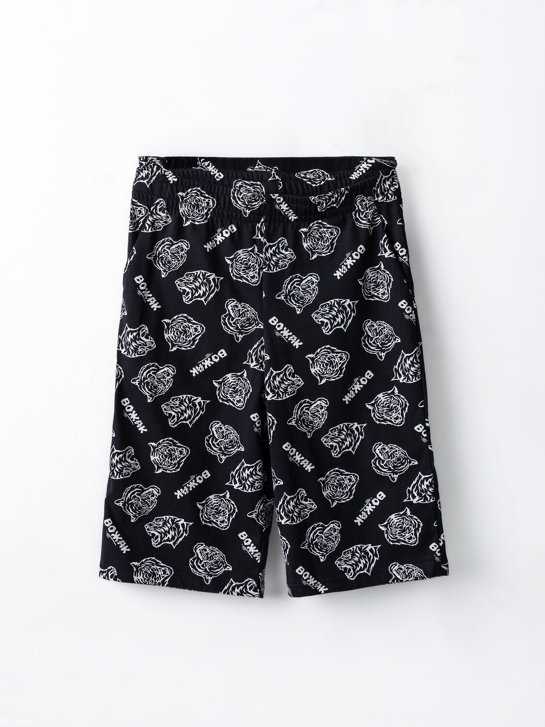 MARK FORMELLE Шорты 591589 533701 тигры на черном