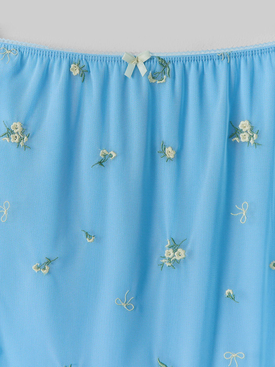 MARK FORMELLE Юбка 591592 152832 цветочки на св.голубом