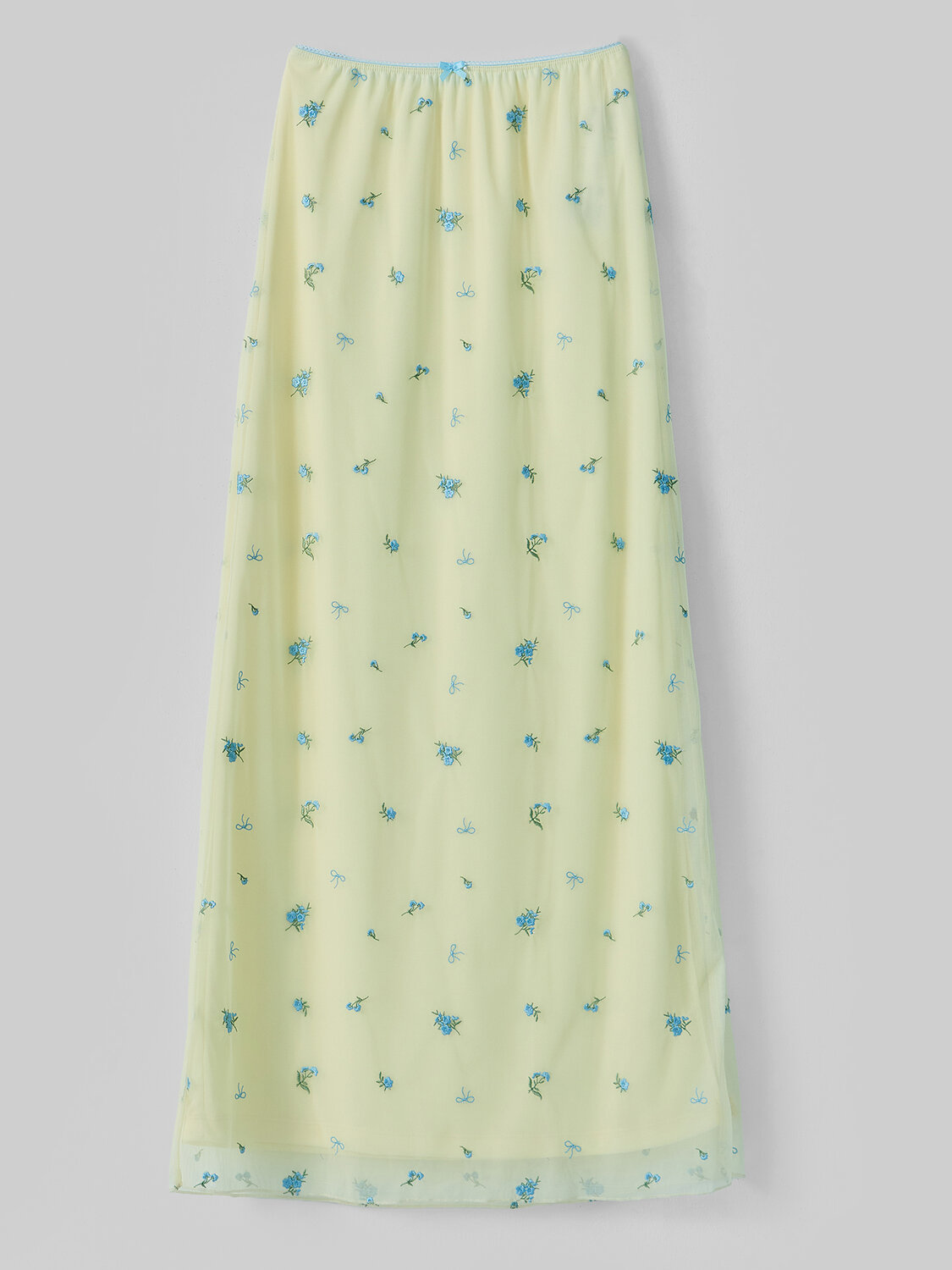 MARK FORMELLE Юбка 591593 152832 цветочки на лимонном льду