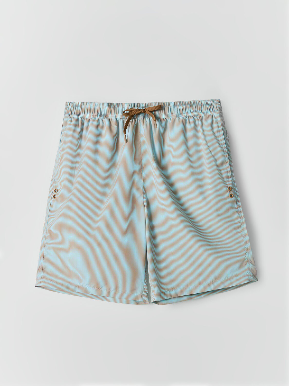 MARK FORMELLE Шорты 591609 701009 голубая полоска на бежевом