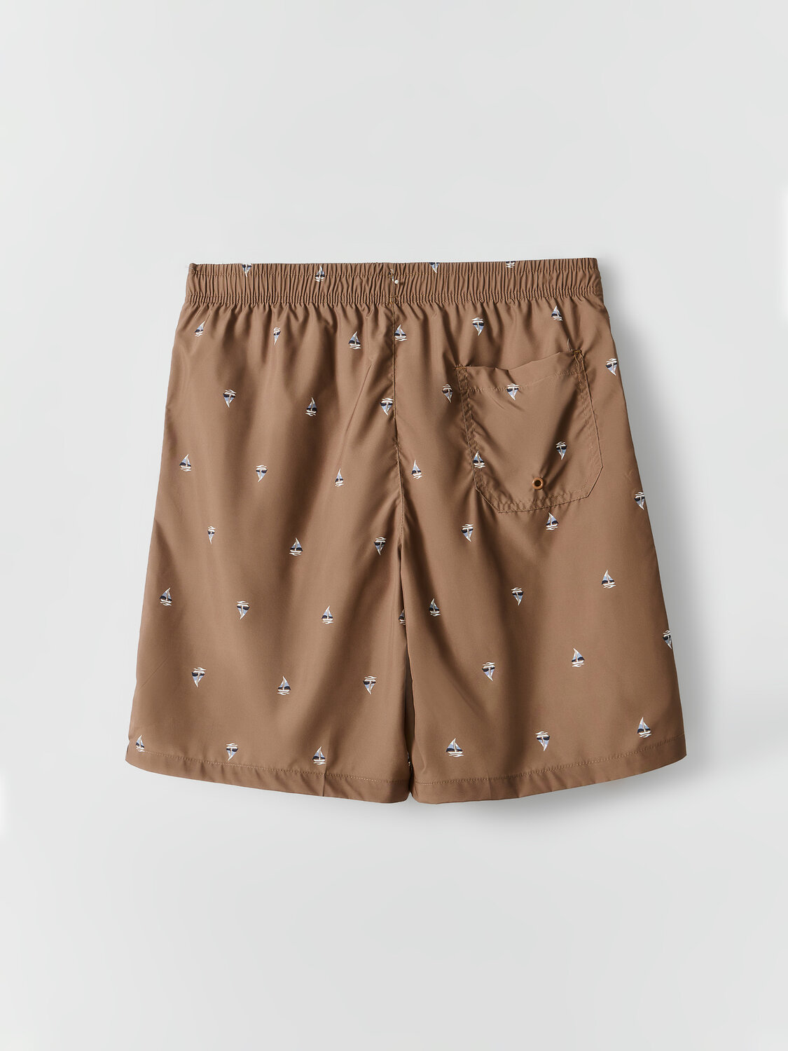 MARK FORMELLE Шорты 591611 701009 кораблики на коричневом