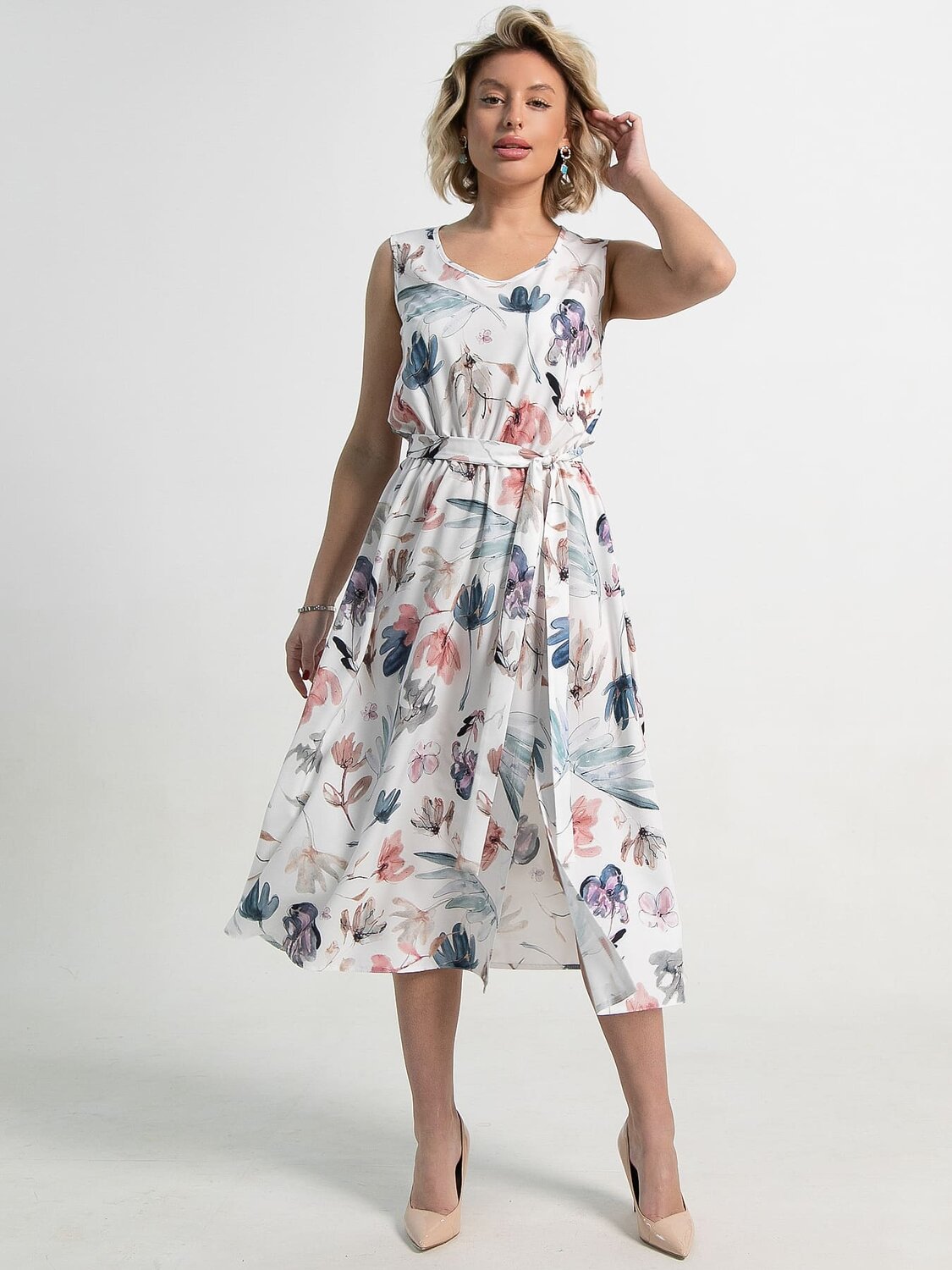 LT Collection Платье 591617 П15355-19М Белый