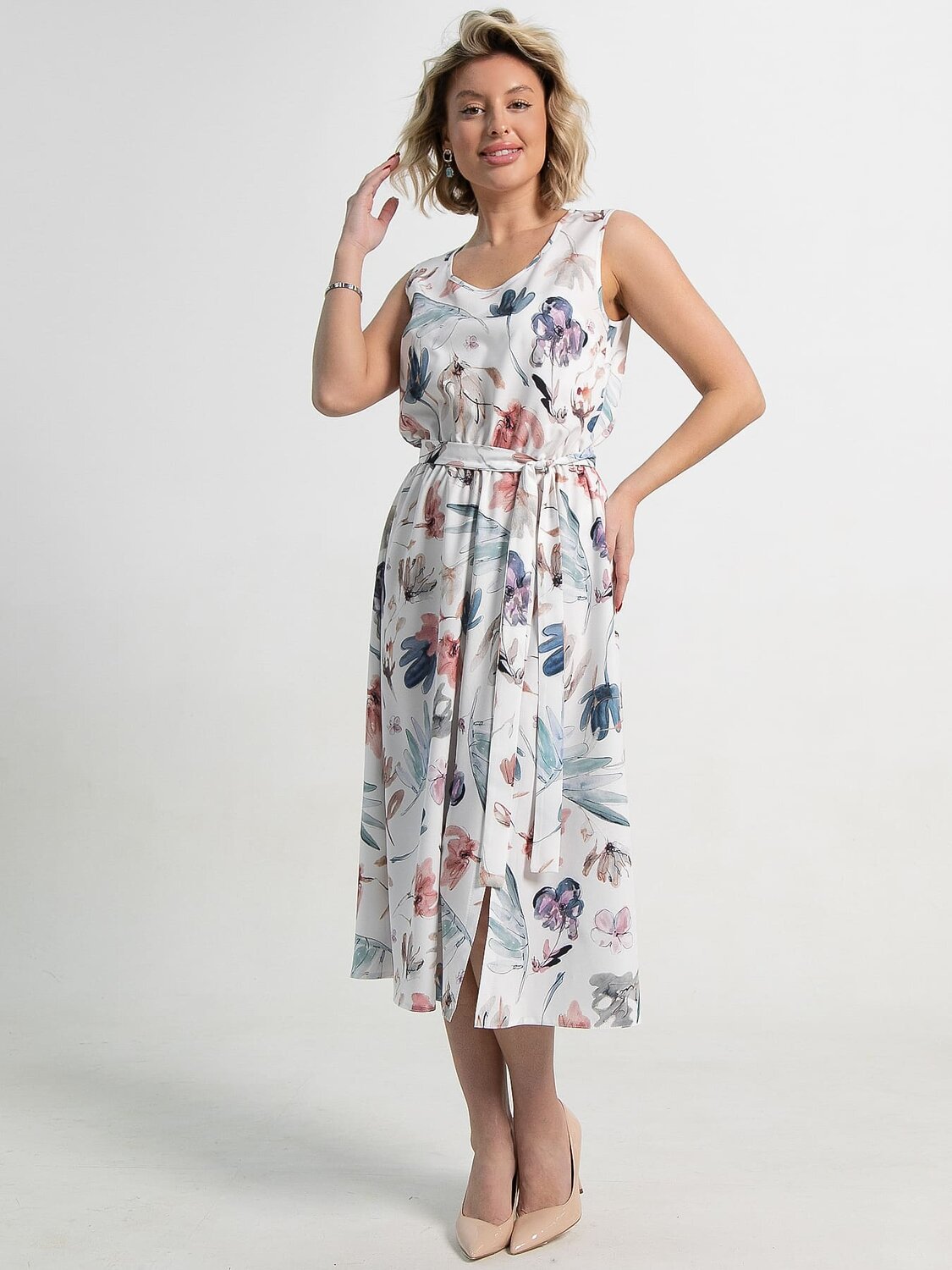 LT Collection Платье 591617 П15355-19М Белый