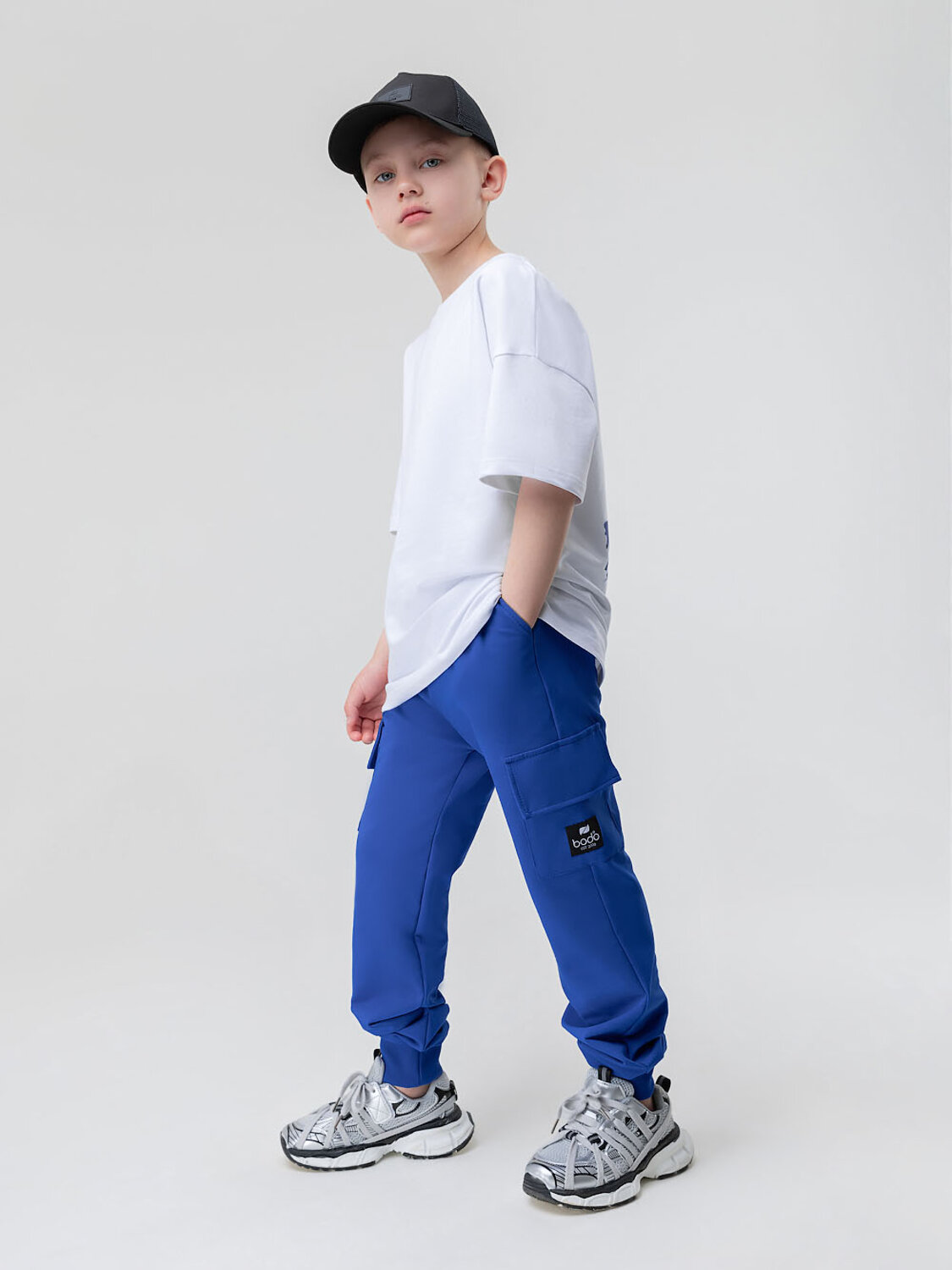 Bodo Брюки 591621 6-370МU васильковый