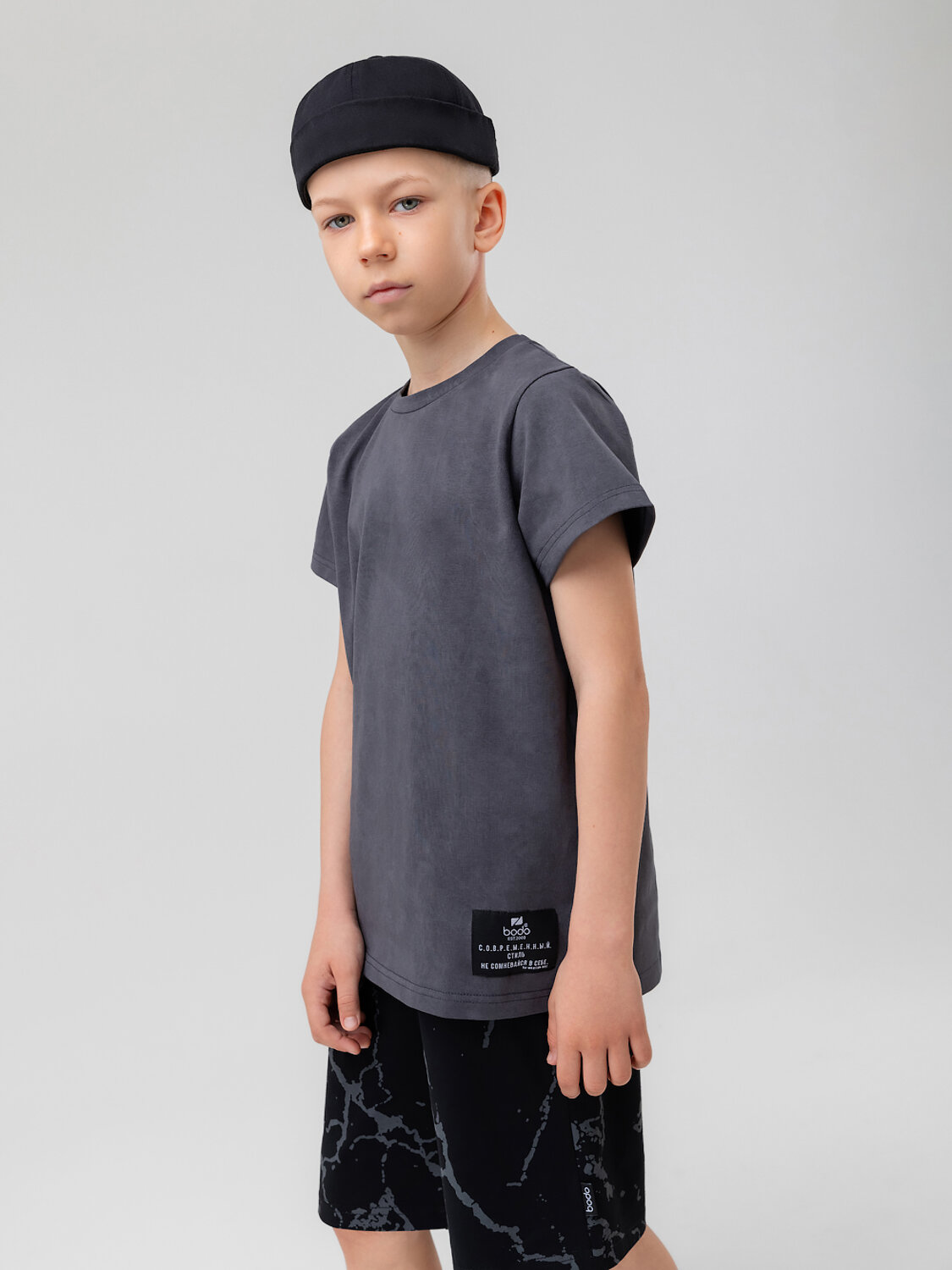 Bodo Футболка 591670 4-316MU серый