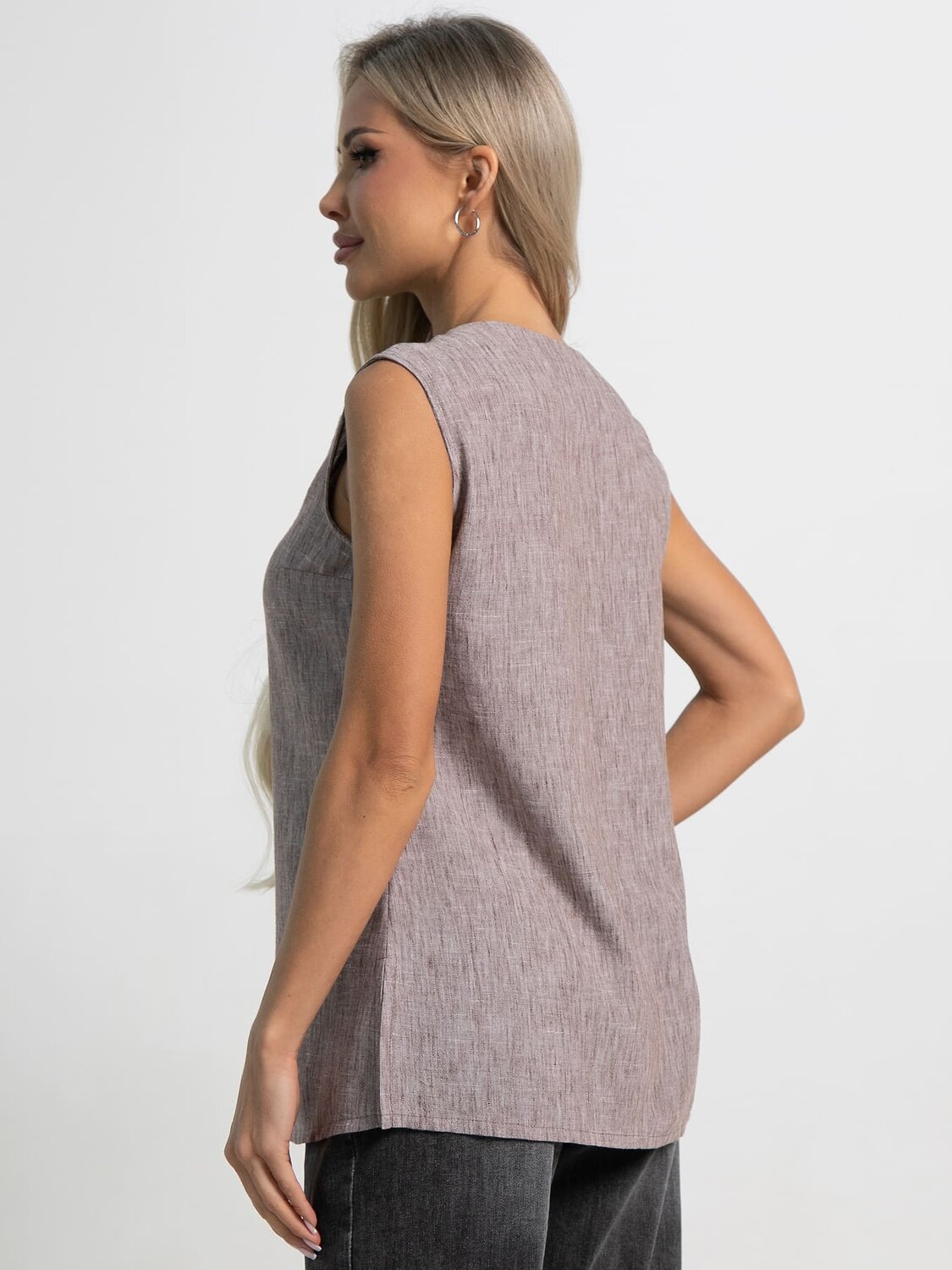 LT Collection Блуза 591680 Б15447-19М Коричневый