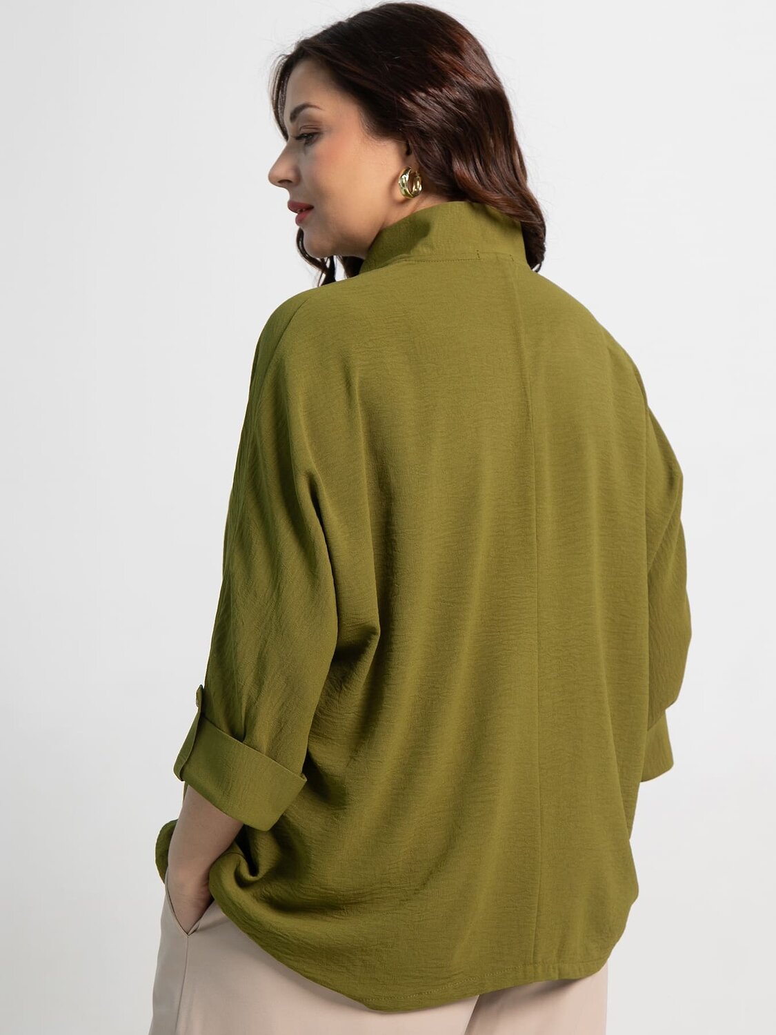 LT Collection Блуза 591681 Б15551-24М Зеленый