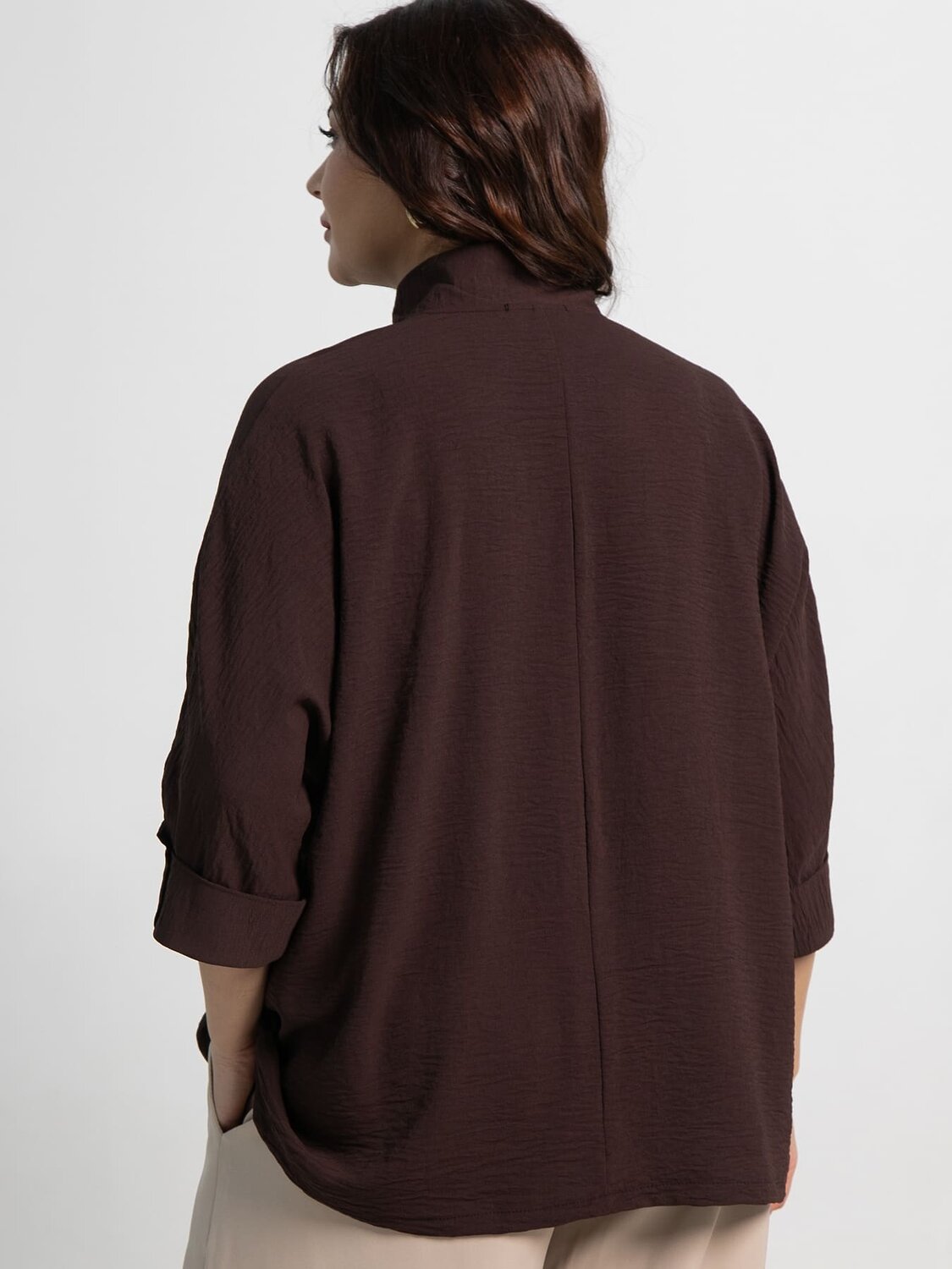 LT Collection Блуза 591682 Б15553-24М Коричневый