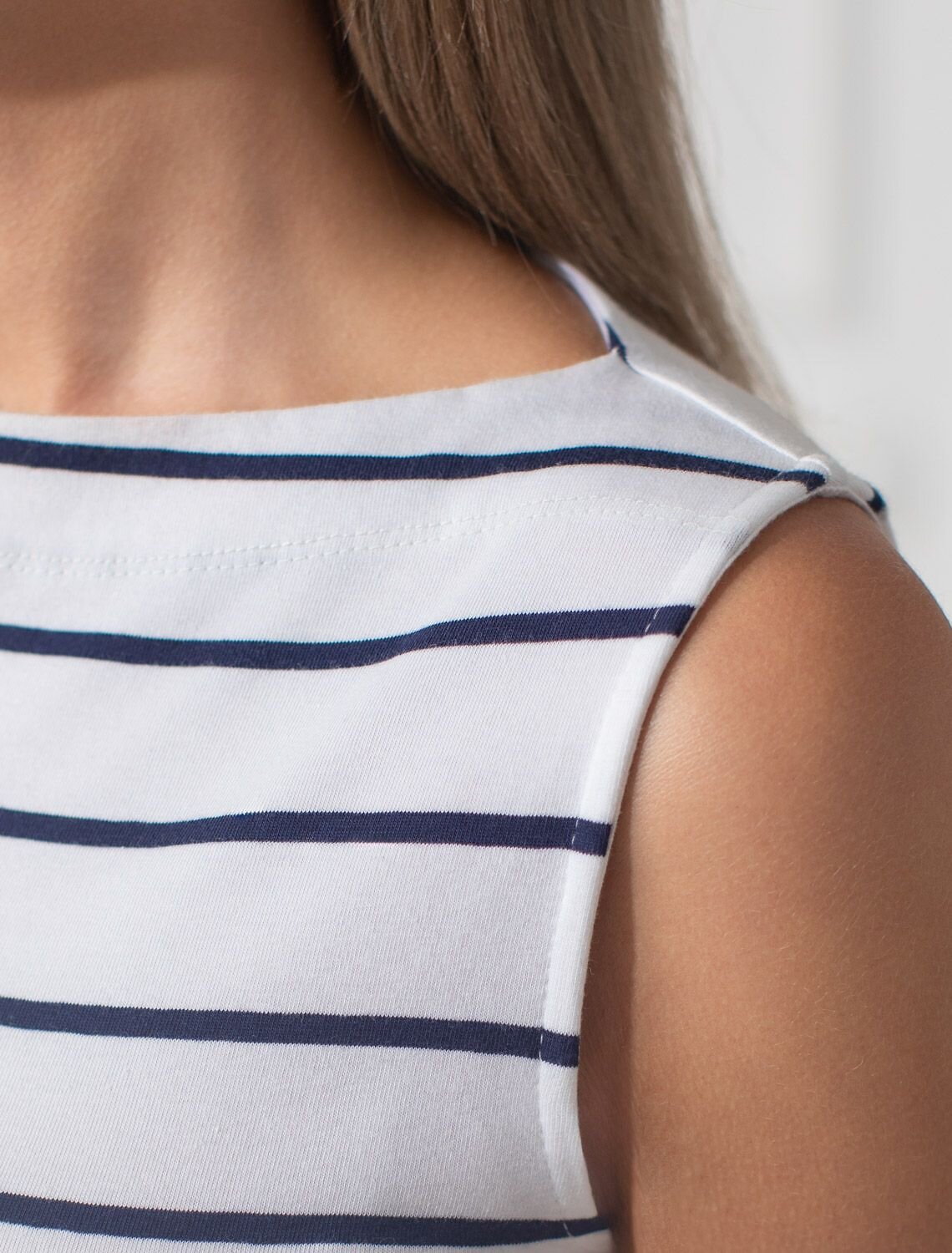 VILATTE Топ 591686 D43.201 белый-т.синий