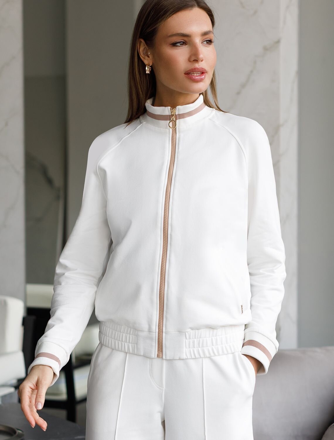 VILATTE Джемпер 591694 D49.171 белый