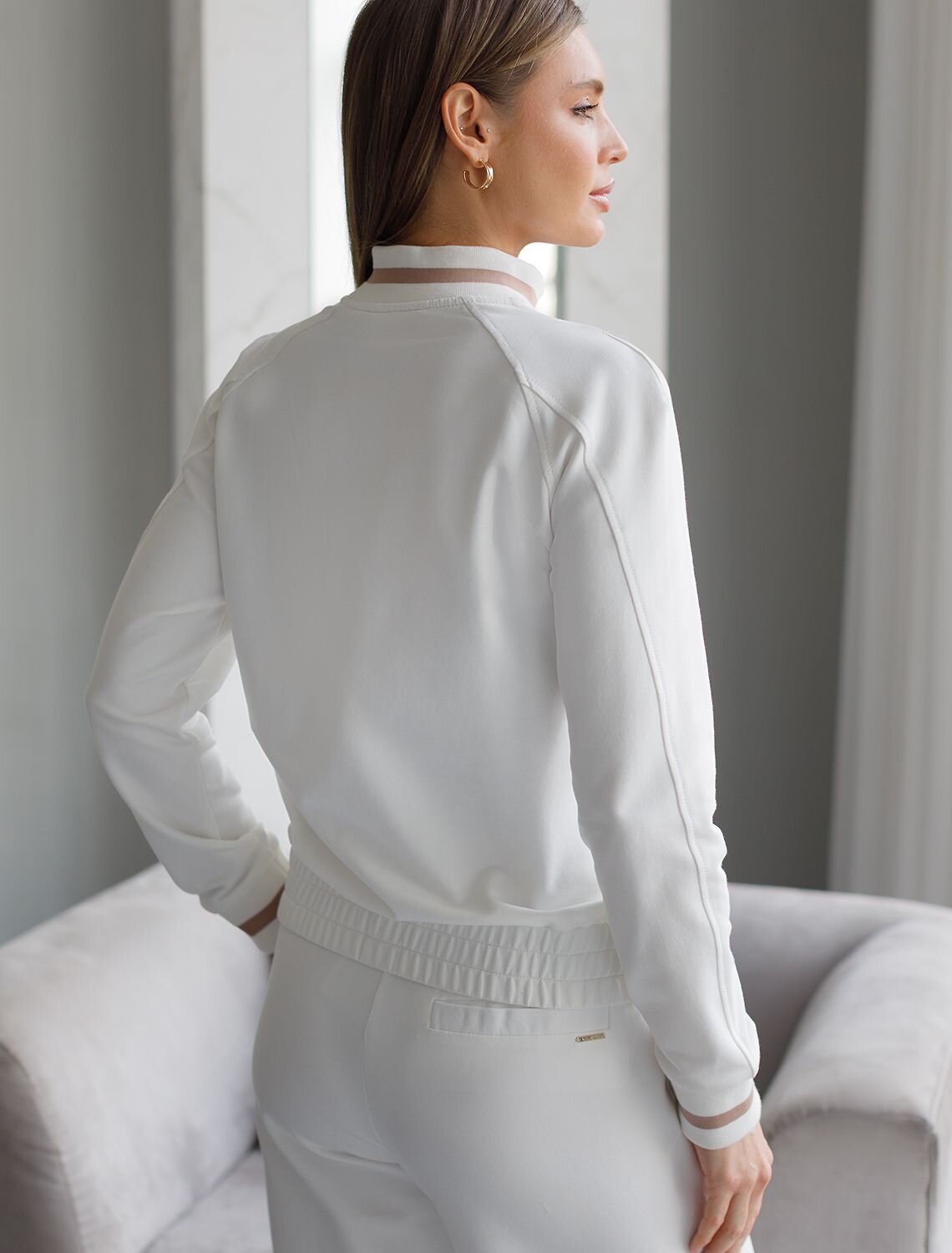 VILATTE Джемпер 591694 D49.171 белый