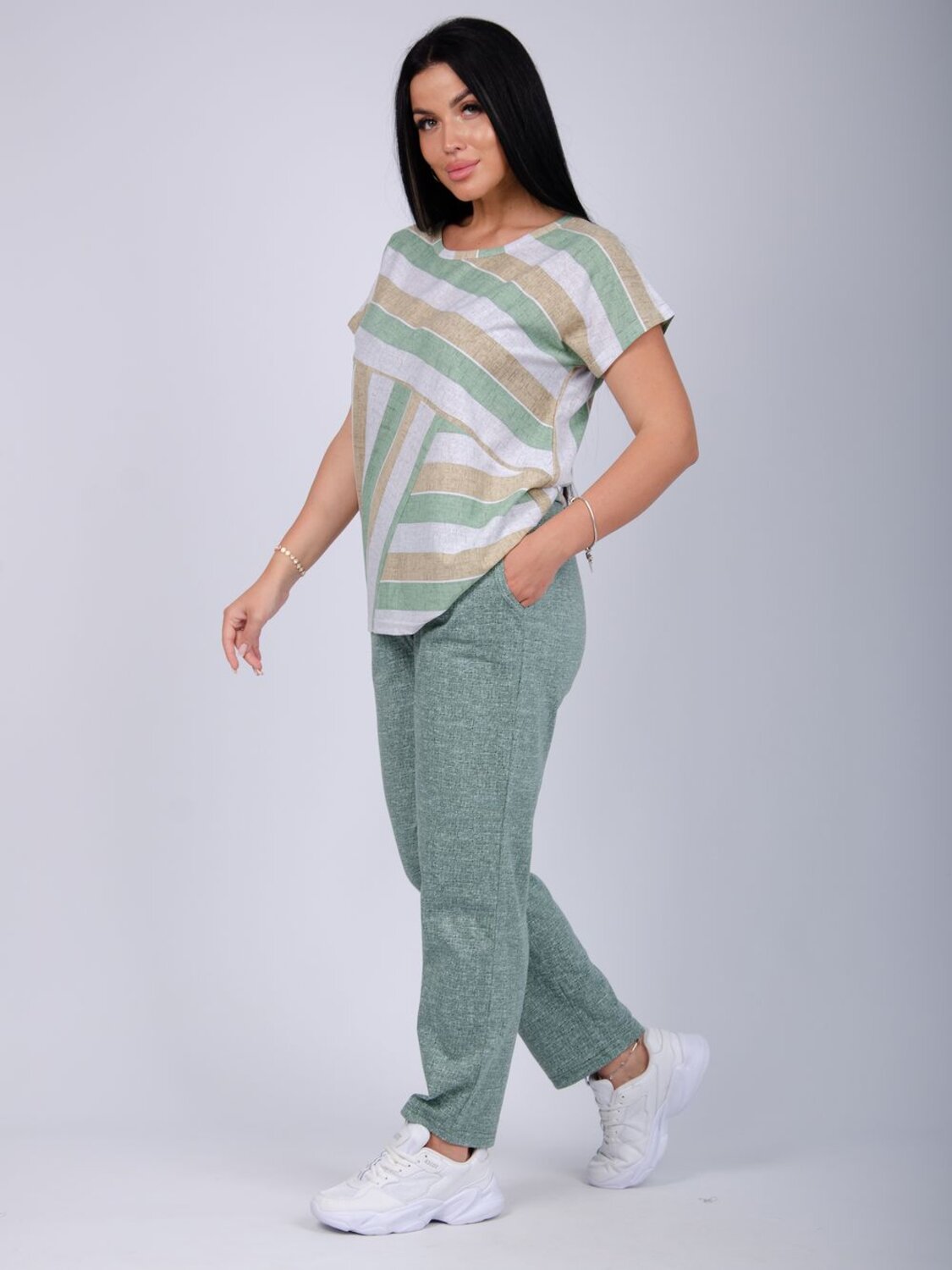 Malina Костюм 591733 9351 Зеленый, серый