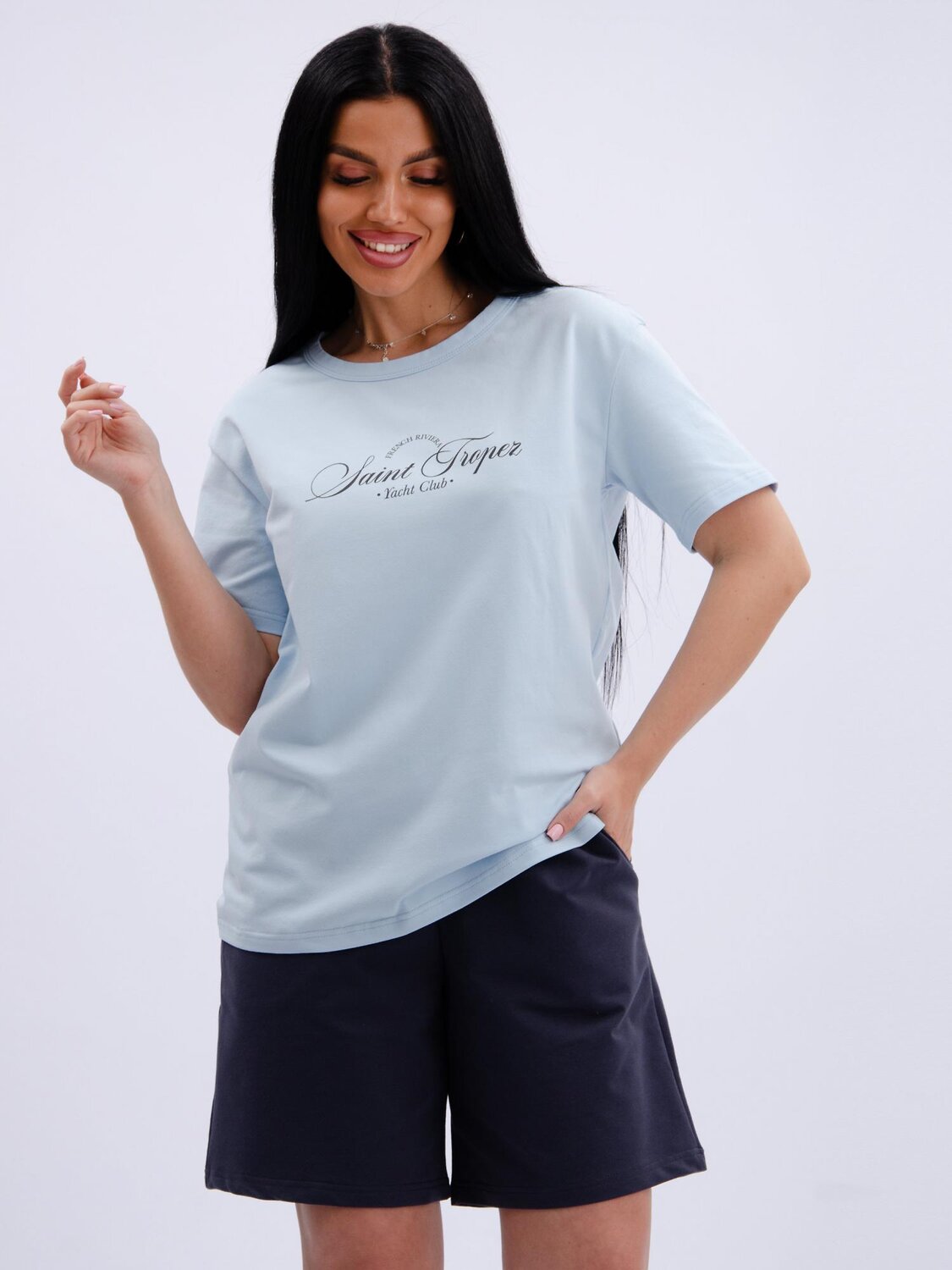 Malina Костюм 591736 9447л голубой/эбони