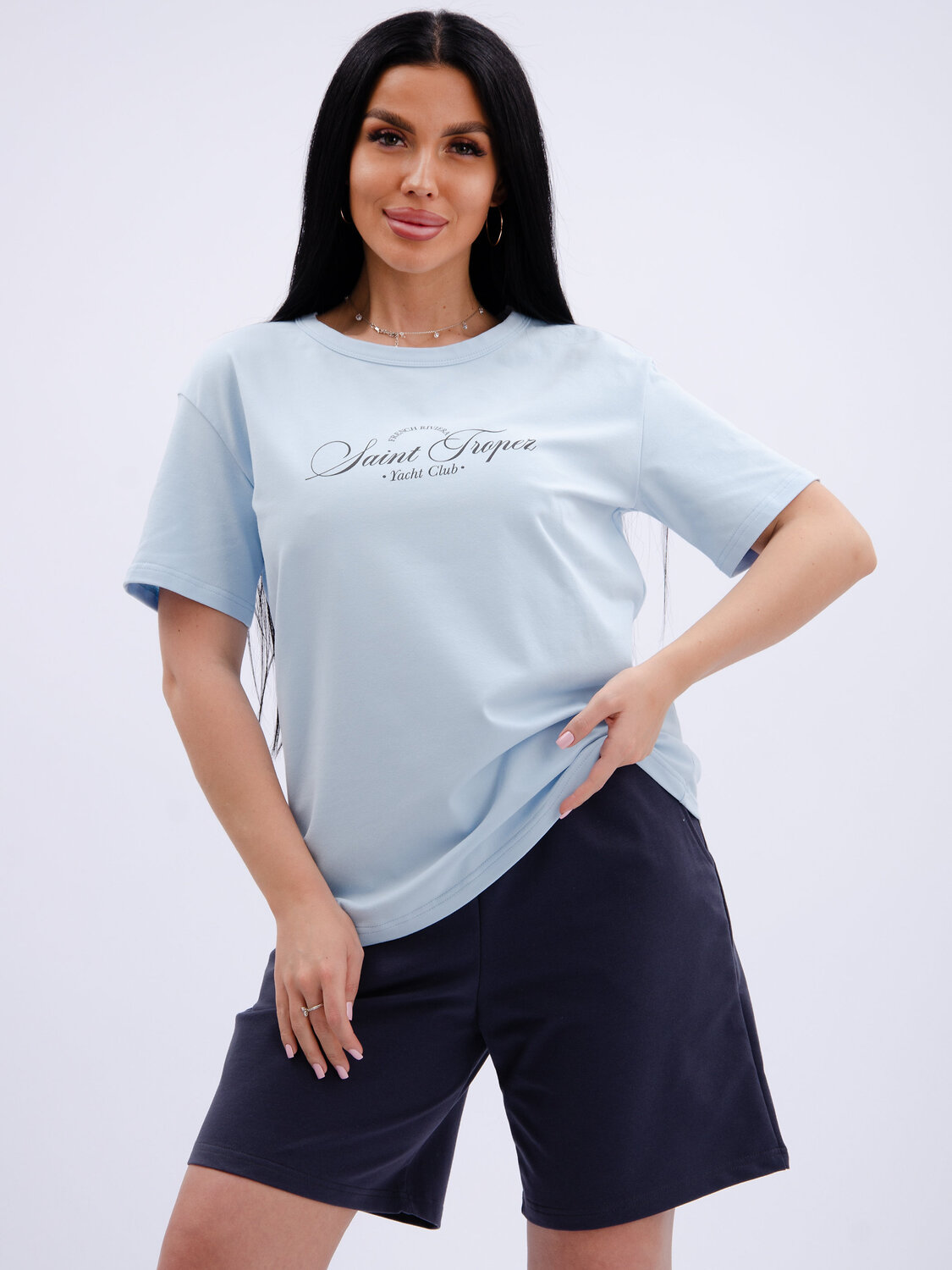 Malina Костюм 591736 9447л голубой/эбони