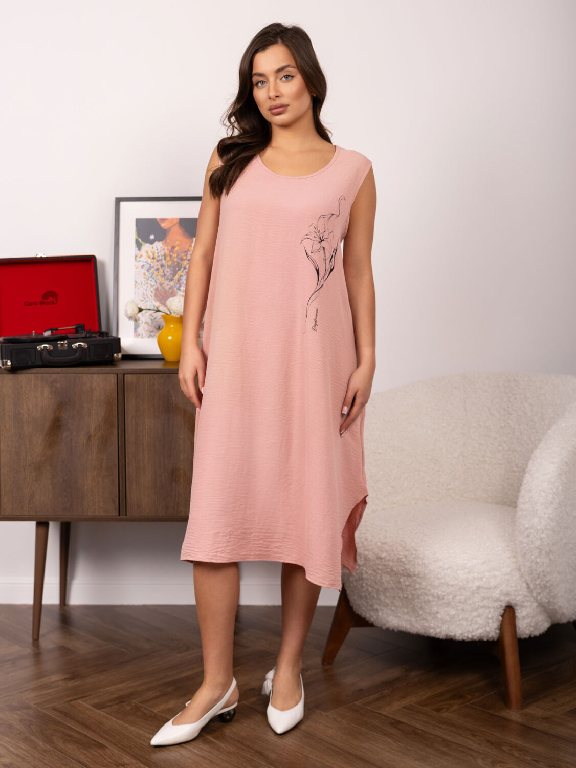 Текс-плюс Платье 591746 00-00247533 Розовый