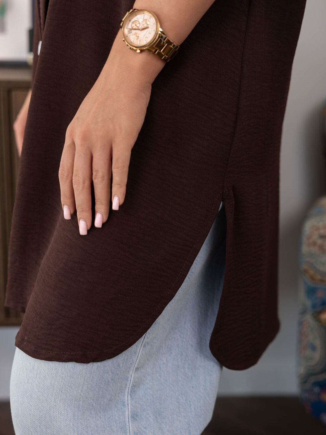 Текс-плюс Туника 591753 00-00247665 Коричневый