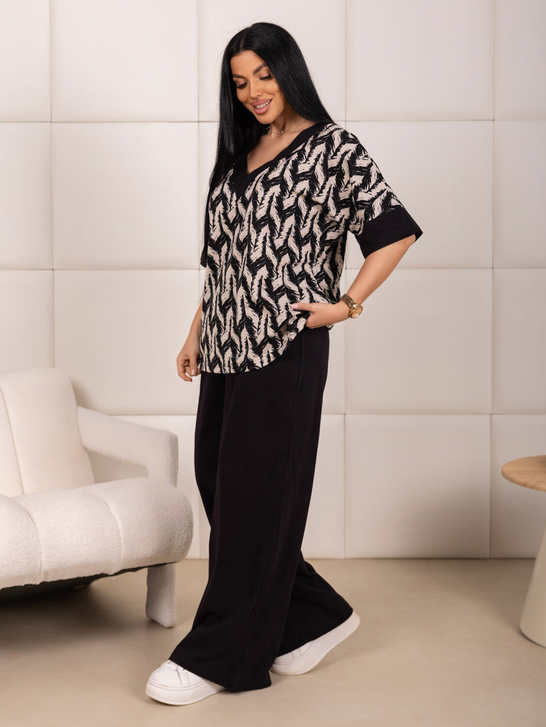 Текс-плюс Костюм 591759 00-00247815 Бежевый,черный