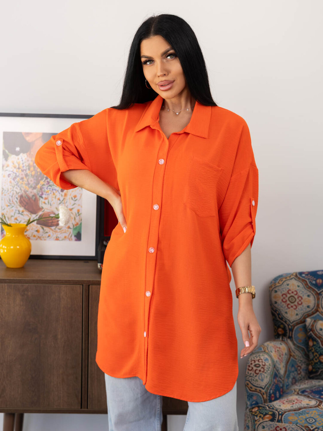 Текс-плюс Туника 591762 00-00247663 Оранжевый