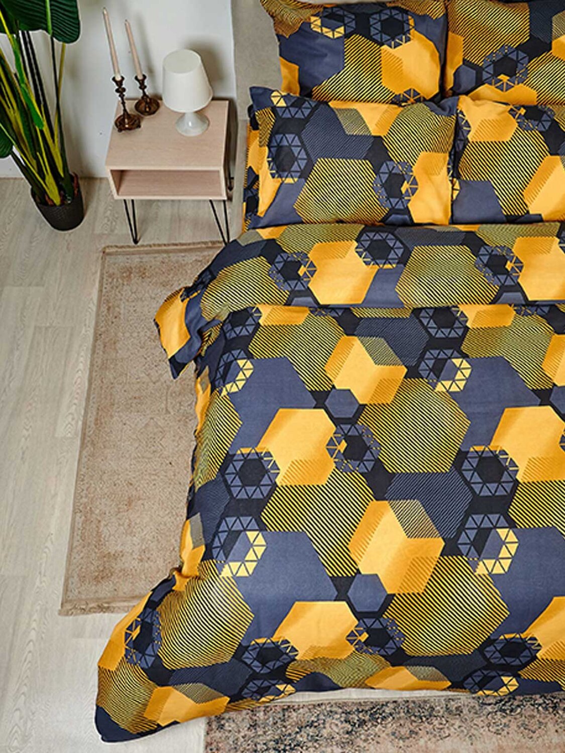 Текс-плюс КПБ Общий 591811 00000006999 Золотые шестигранники