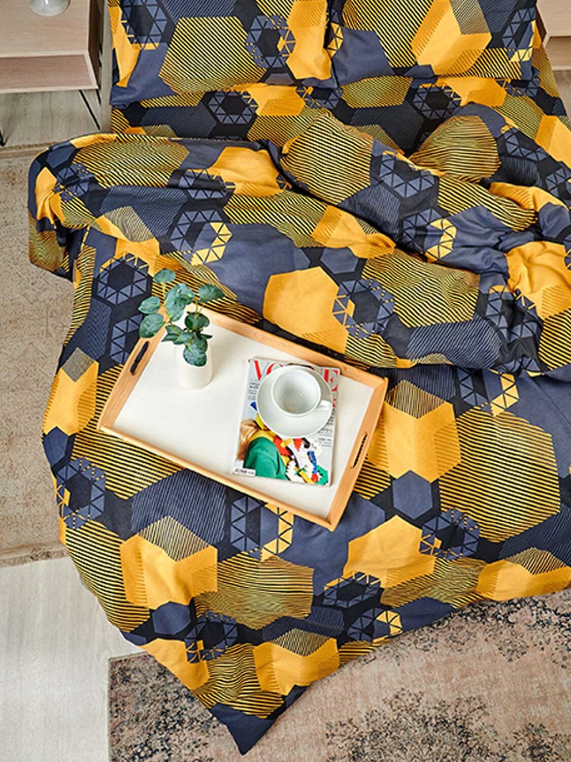 Текс-плюс КПБ Общий 591811 00000006999 Золотые шестигранники