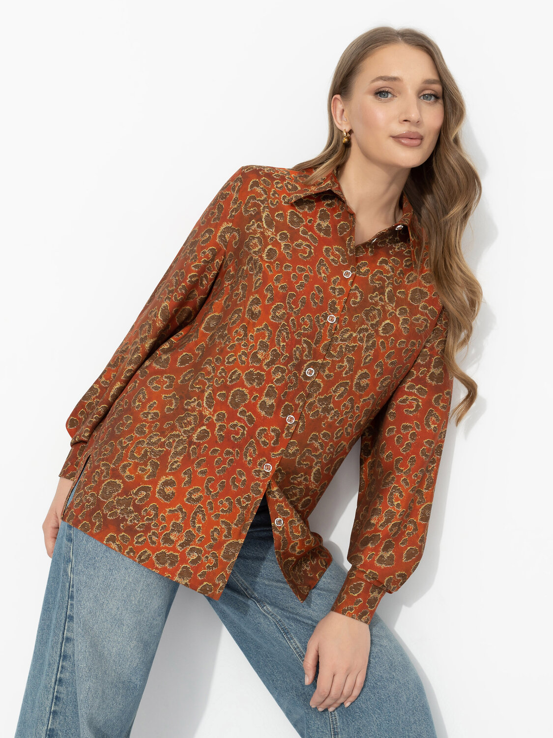 CHARUTTI Рубашка 591820 12841 Оранжевый