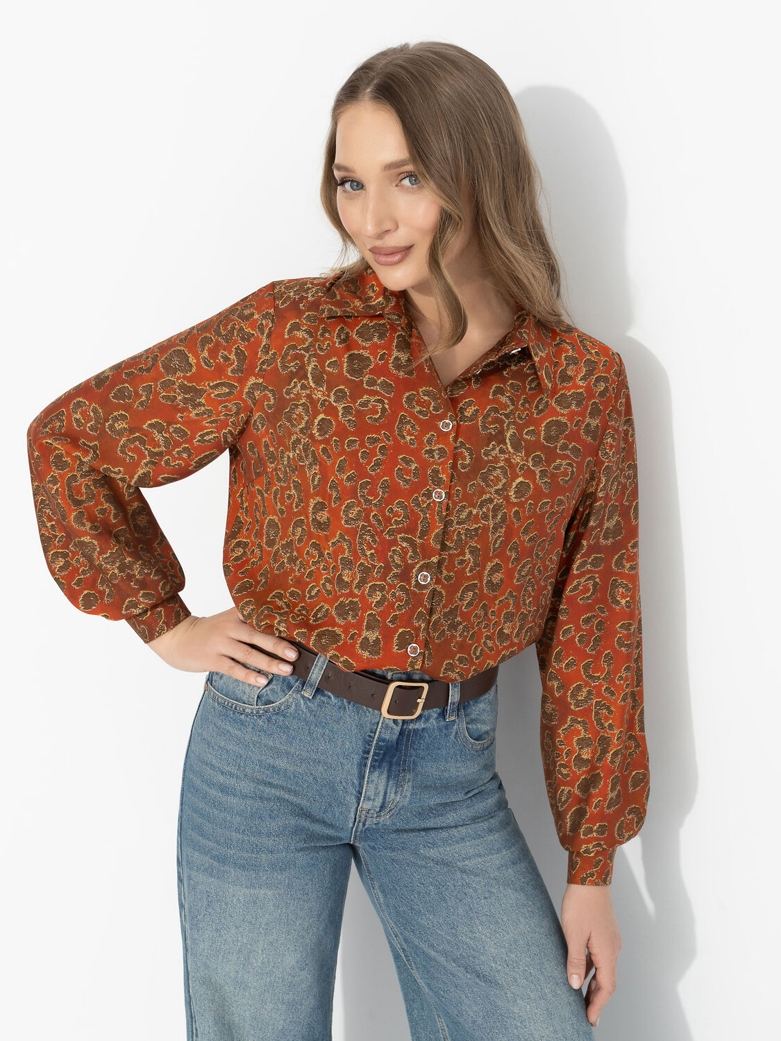 CHARUTTI Рубашка 591820 12841 Оранжевый