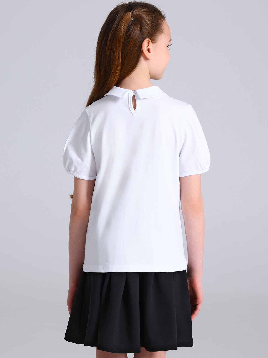 Апрель Блузка 591840 1ДДБК5097804 белый