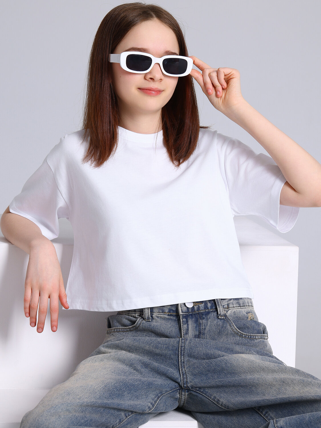 Апрель Футболка 591849 1ДДФК5130001 белый