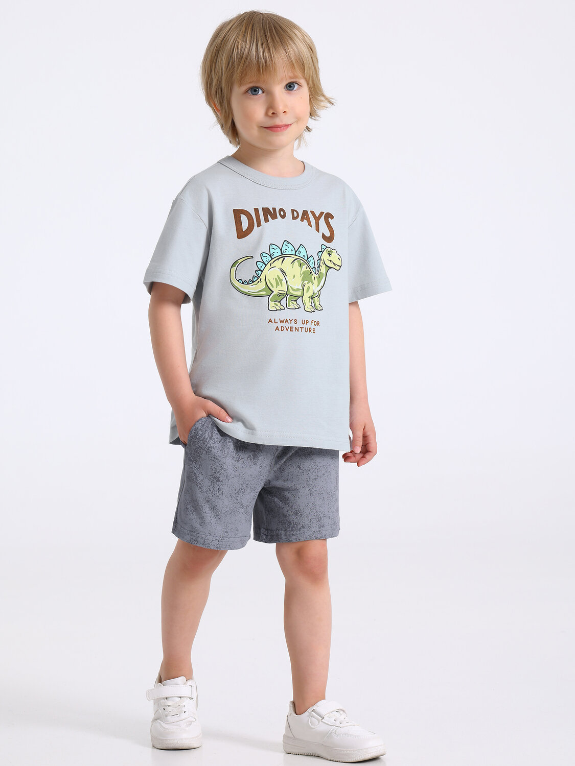 Апрель Шорты 591854 1ПШК4695804н варенка светло-серый