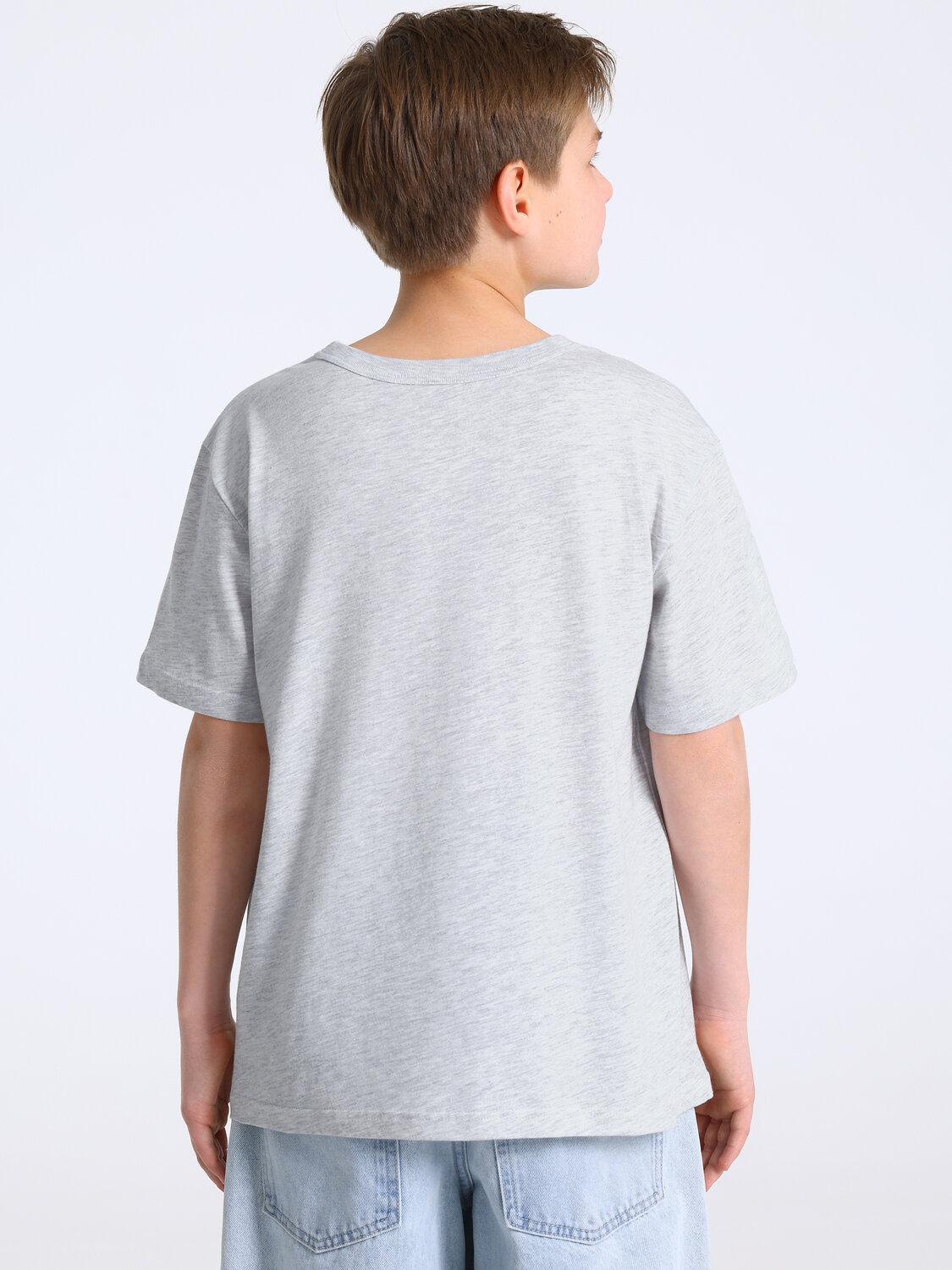 Апрель Футболка 591862 1ПДФК5030002 светло-серый