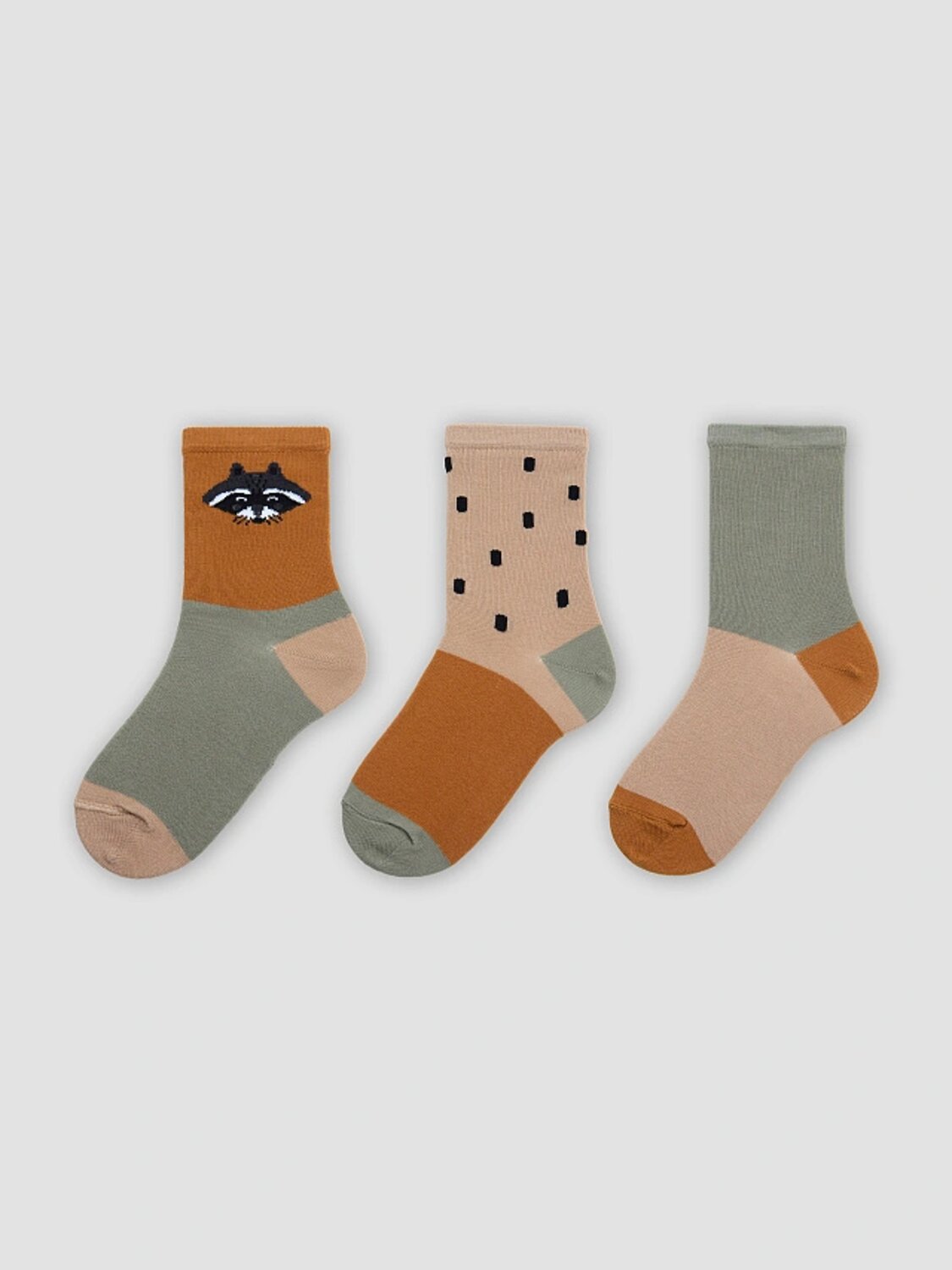 MARK FORMELLE Детские носки 591909 430A-2071 оливка /капучино /св.кэмел/