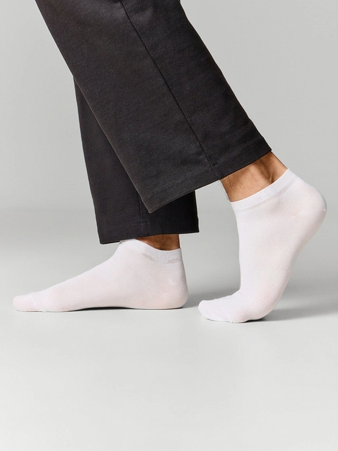 MARK FORMELLE Мужские носки 591916 101A-229 белый /сер.меланж /черный/