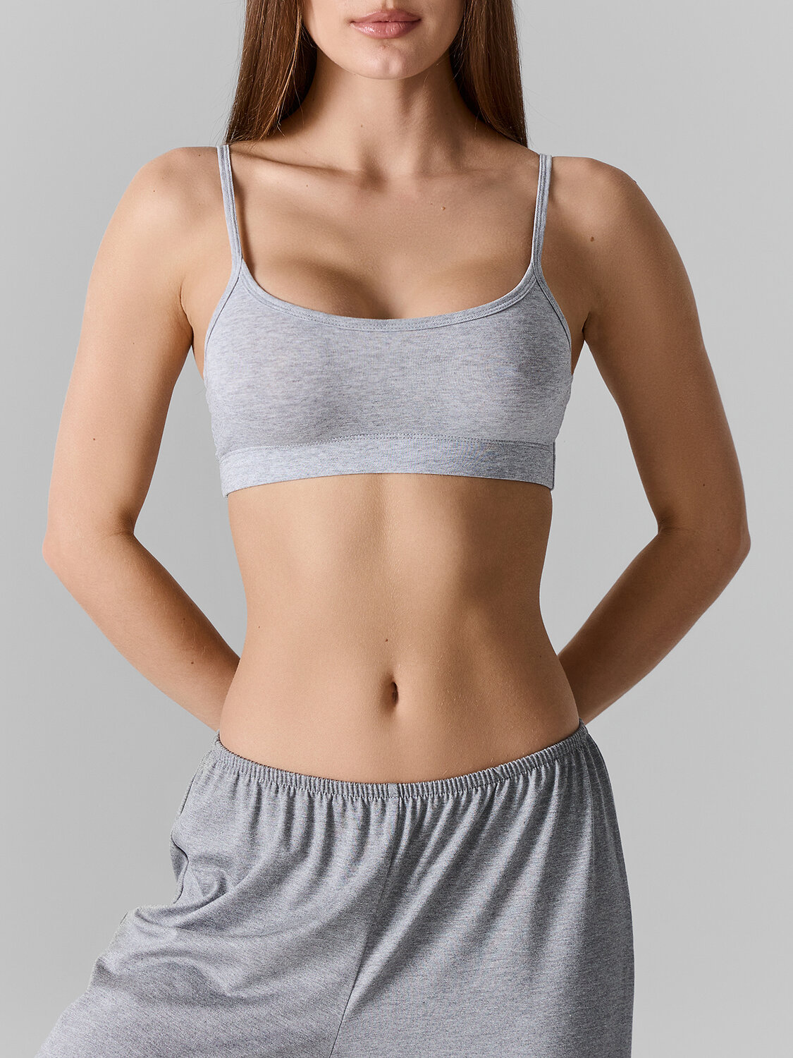 MARK FORMELLE Топ 591923 502990 серый меланж