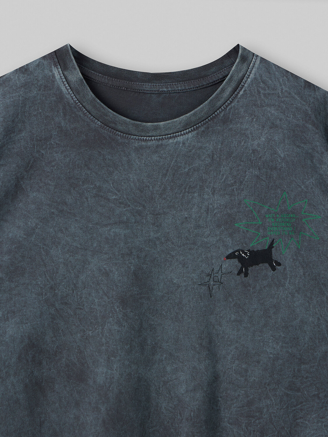 MARK FORMELLE Футболка 591949 112678 ACID WASH на железе +печать