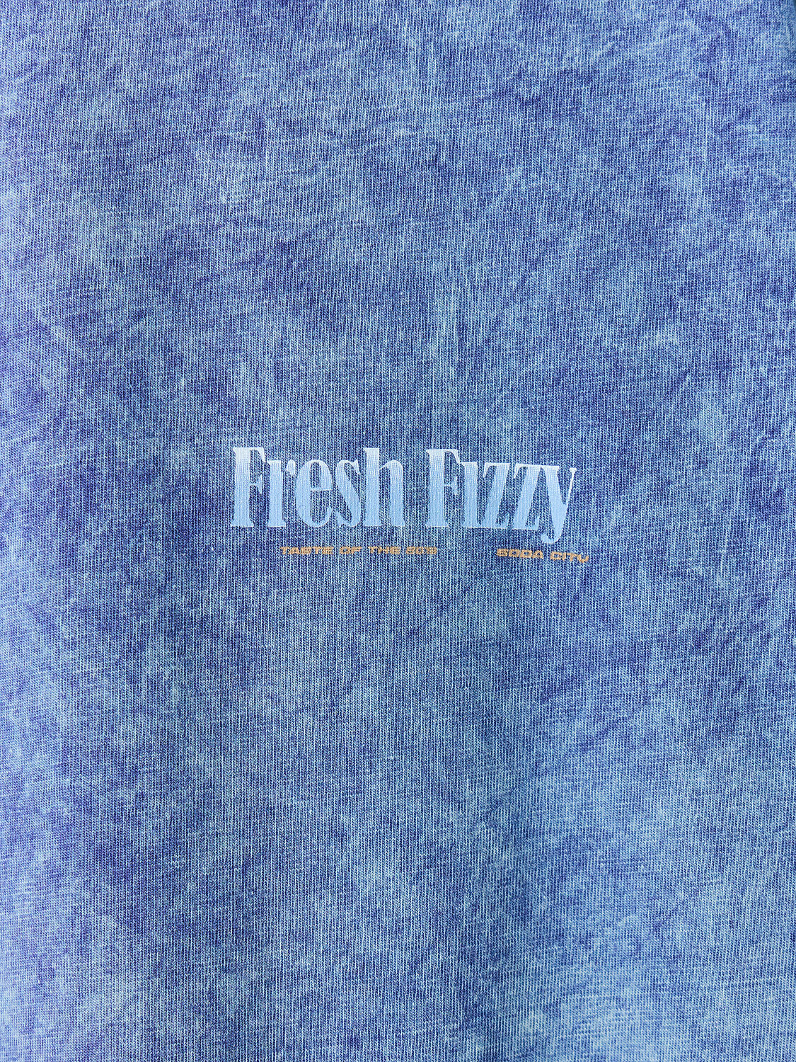 MARK FORMELLE Футболка 591953 111889 ACID WASH сине -фиолетовый +печать